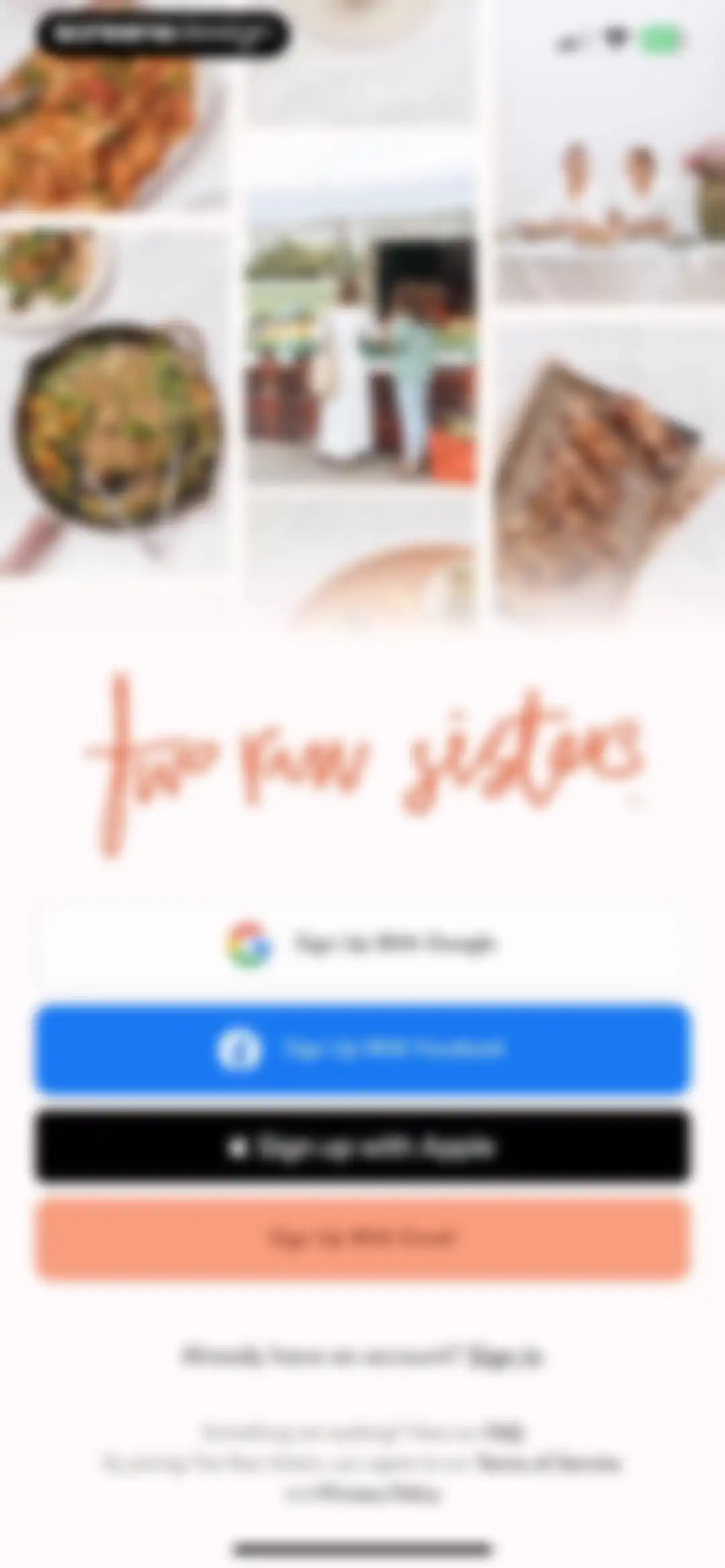 Two Raw Sisters Recipes screen 2