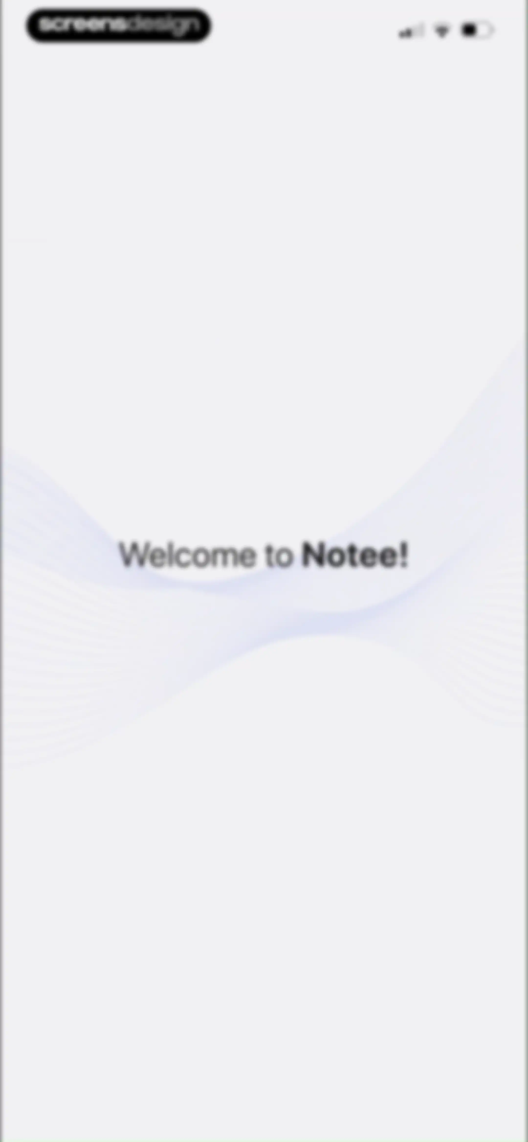 Notee: AI Note Taker screen 3