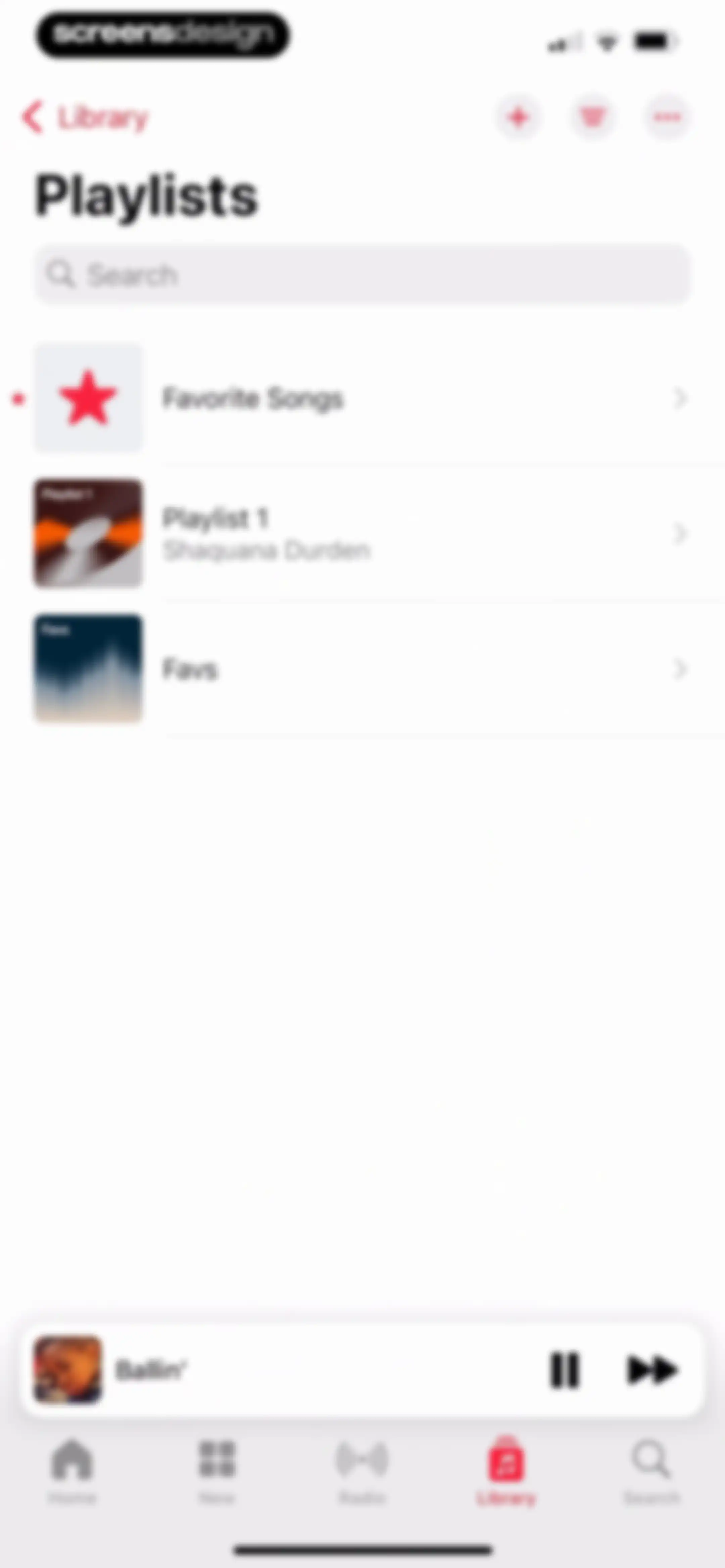 Apple Music screen 113