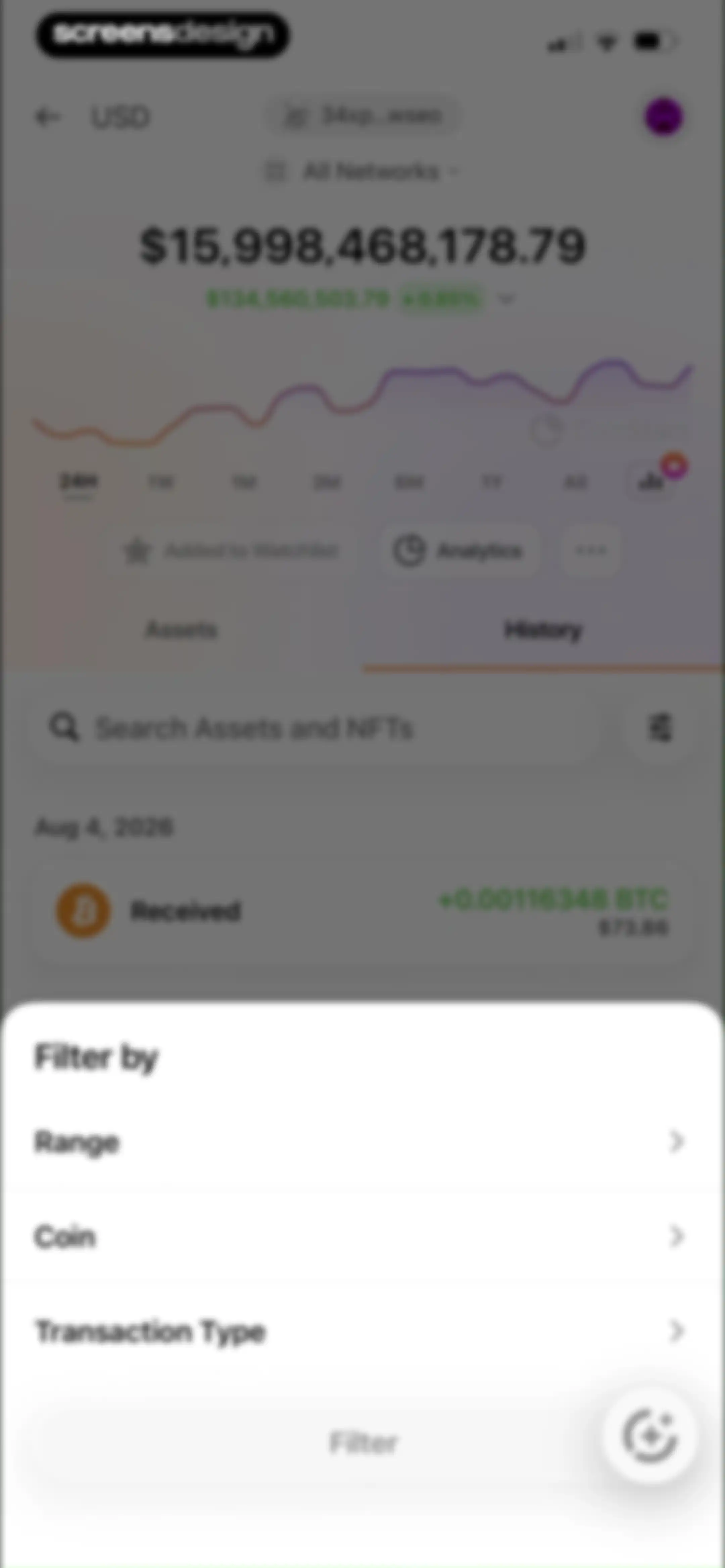 CoinStats: Crypto Portfolio screen 80