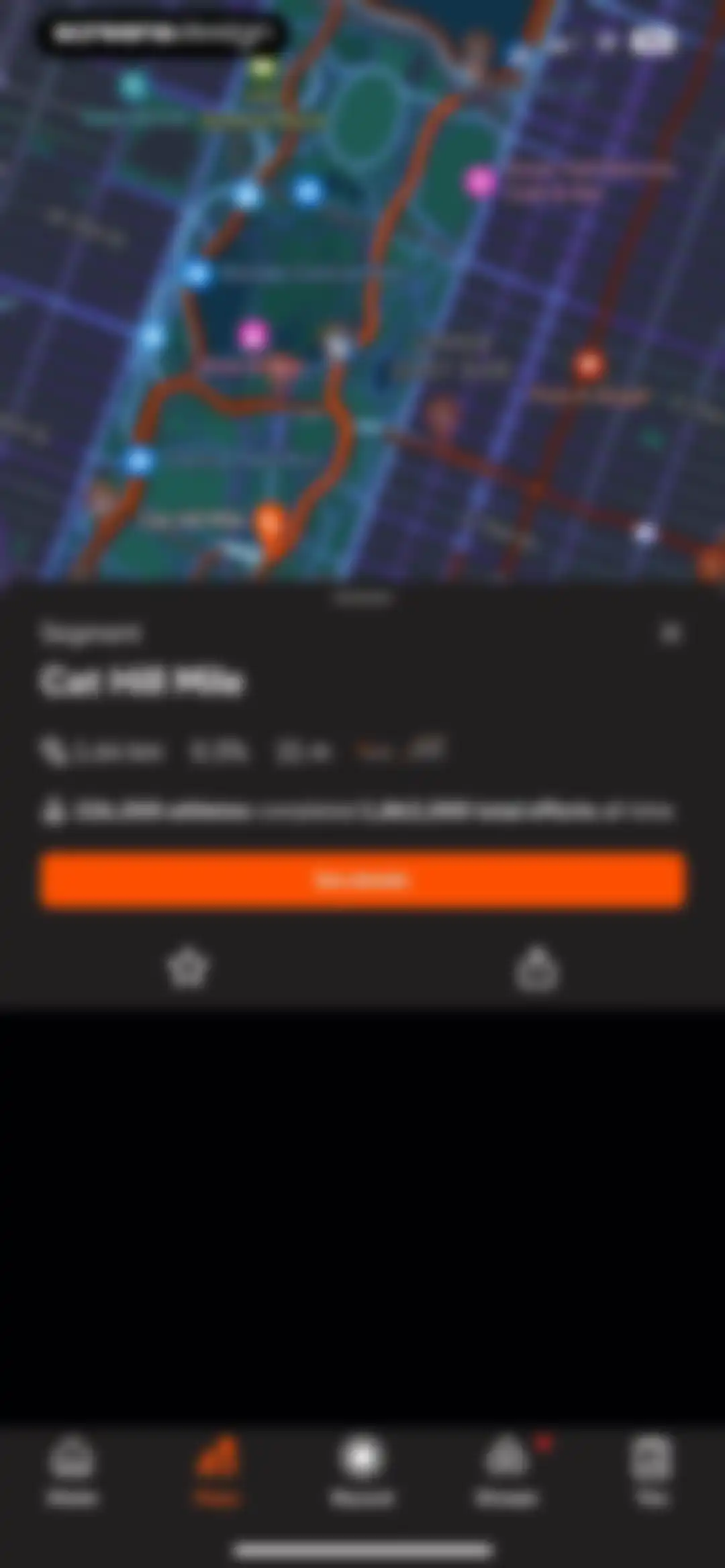Strava: Run, Bike, Walk screen 109