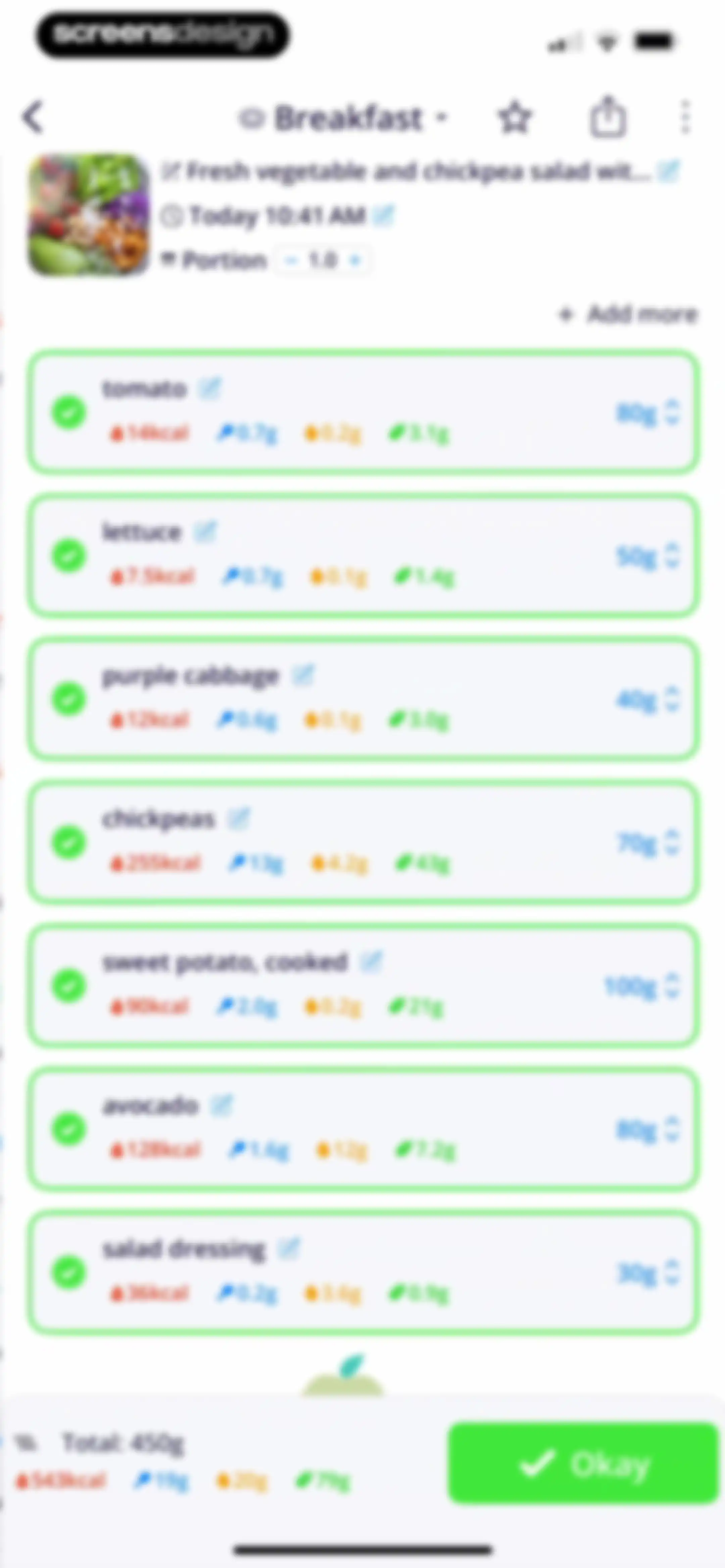 Calorie Tracker・Diet: Food AI screen 63