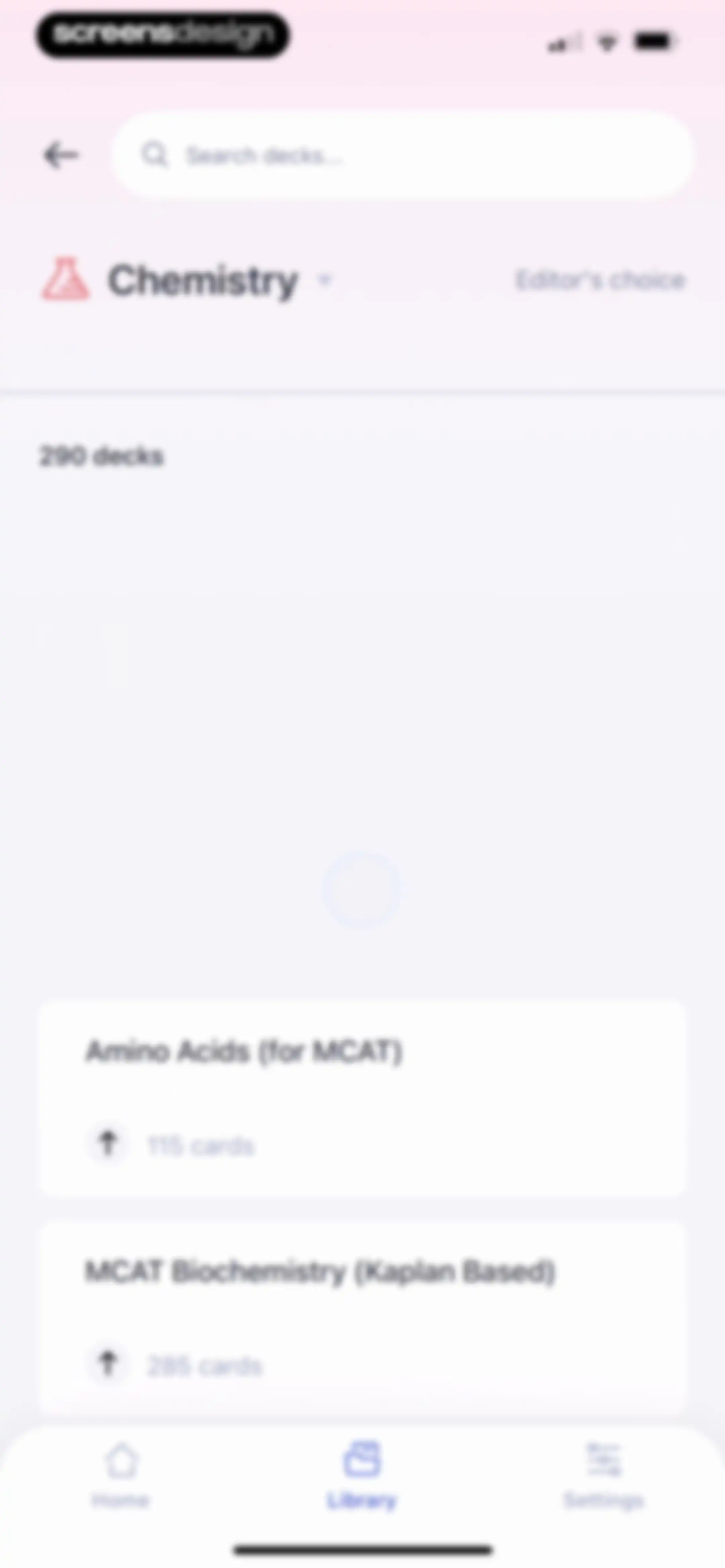 Cogni: Flashcards Learning screen 62