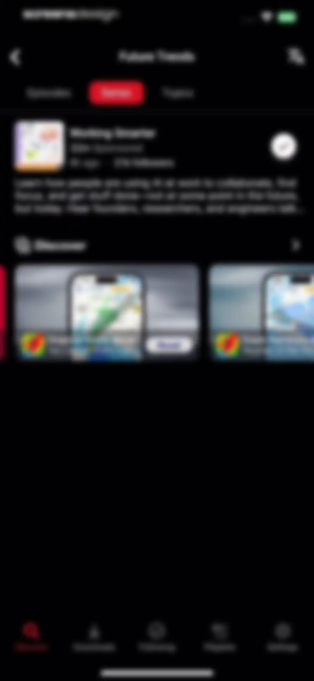 Player FM — Podcast App screen 55