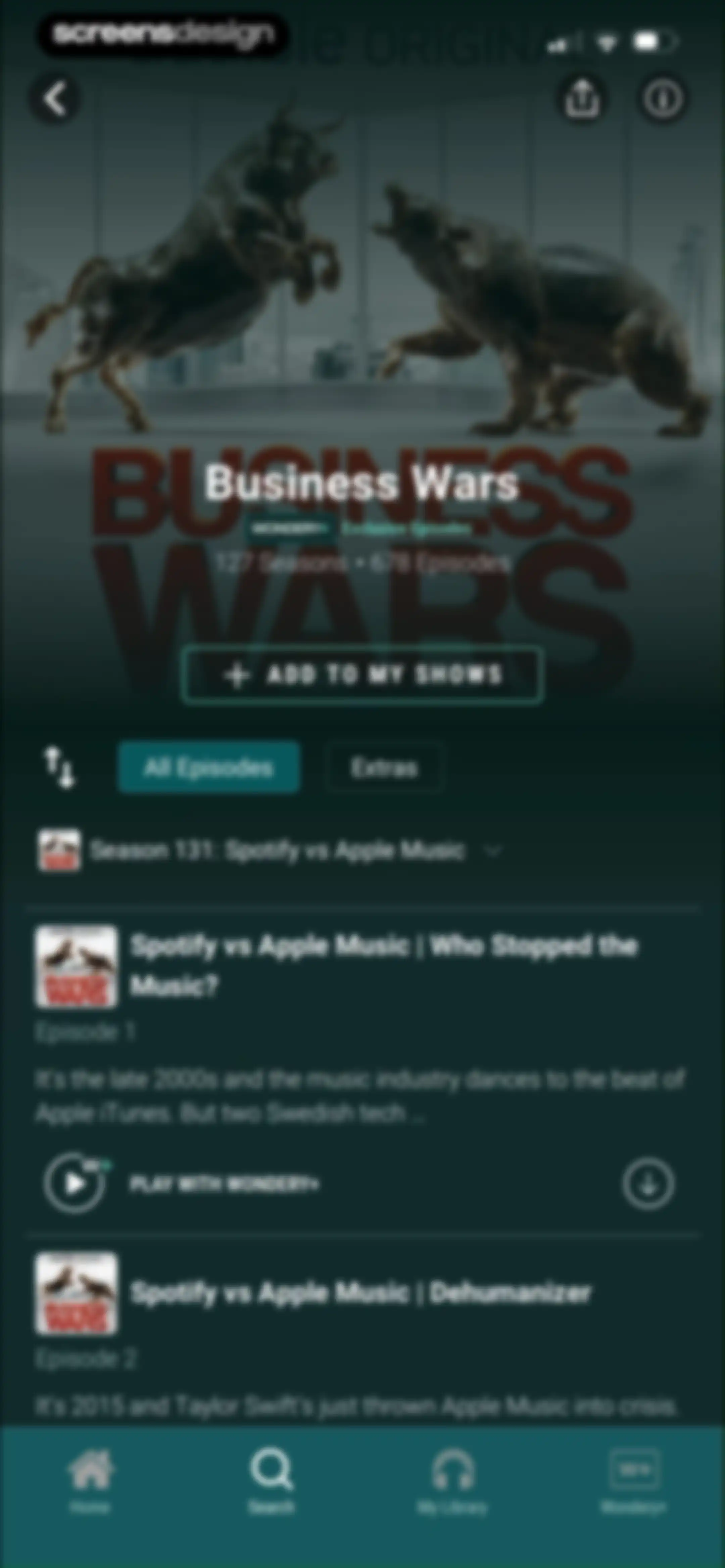 Wondery: Must-Hear Podcasts screen 38