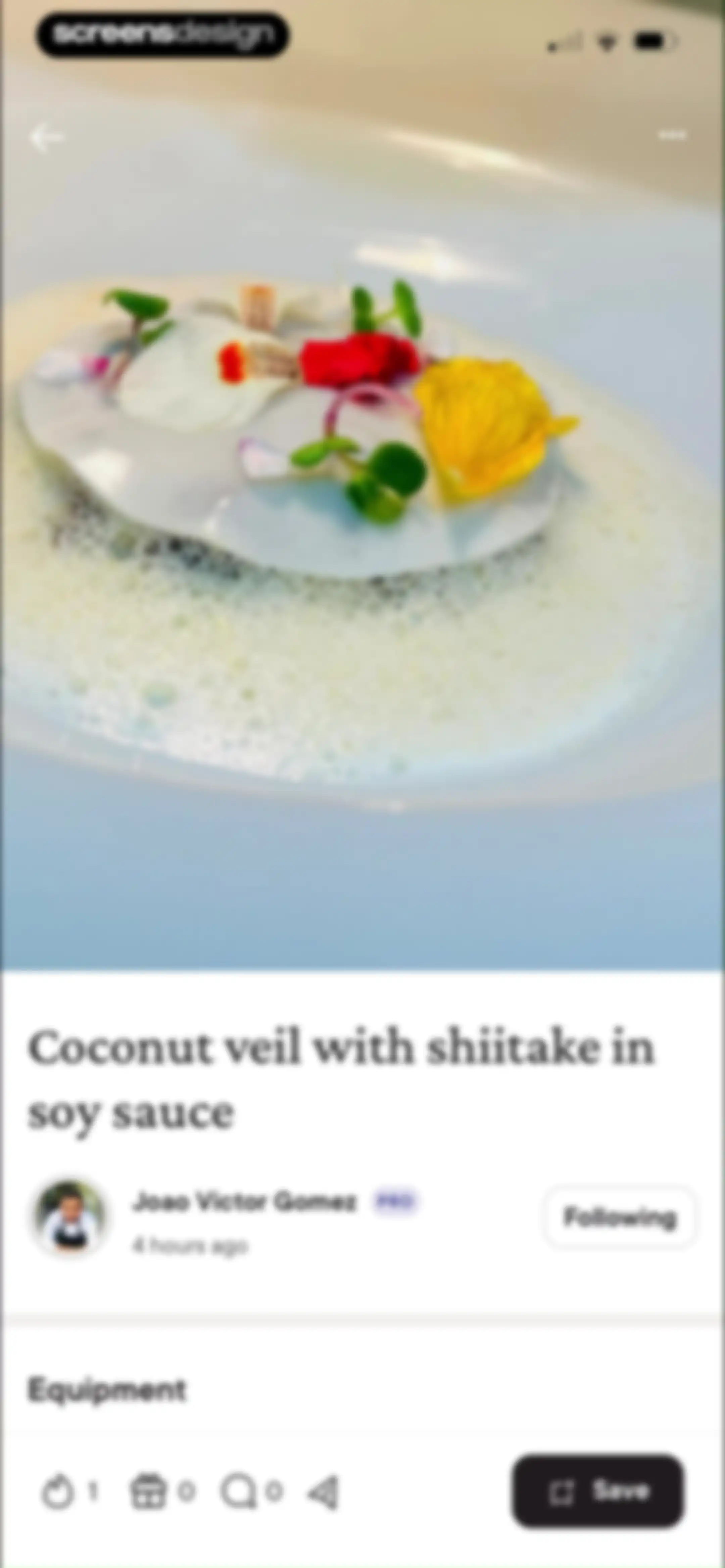 Gronda: Recipes for Chefs screen 36