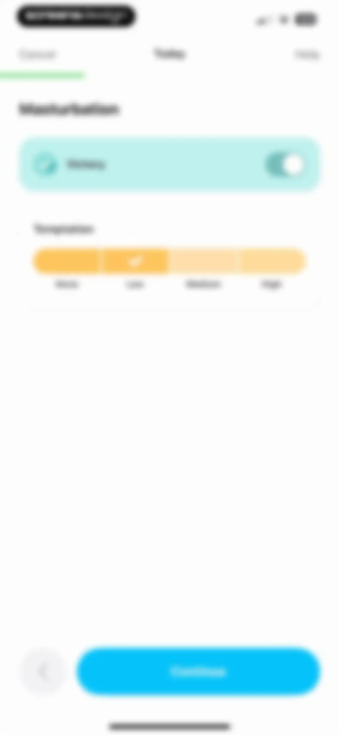 Brainbuddy: Quit PMO screen 149