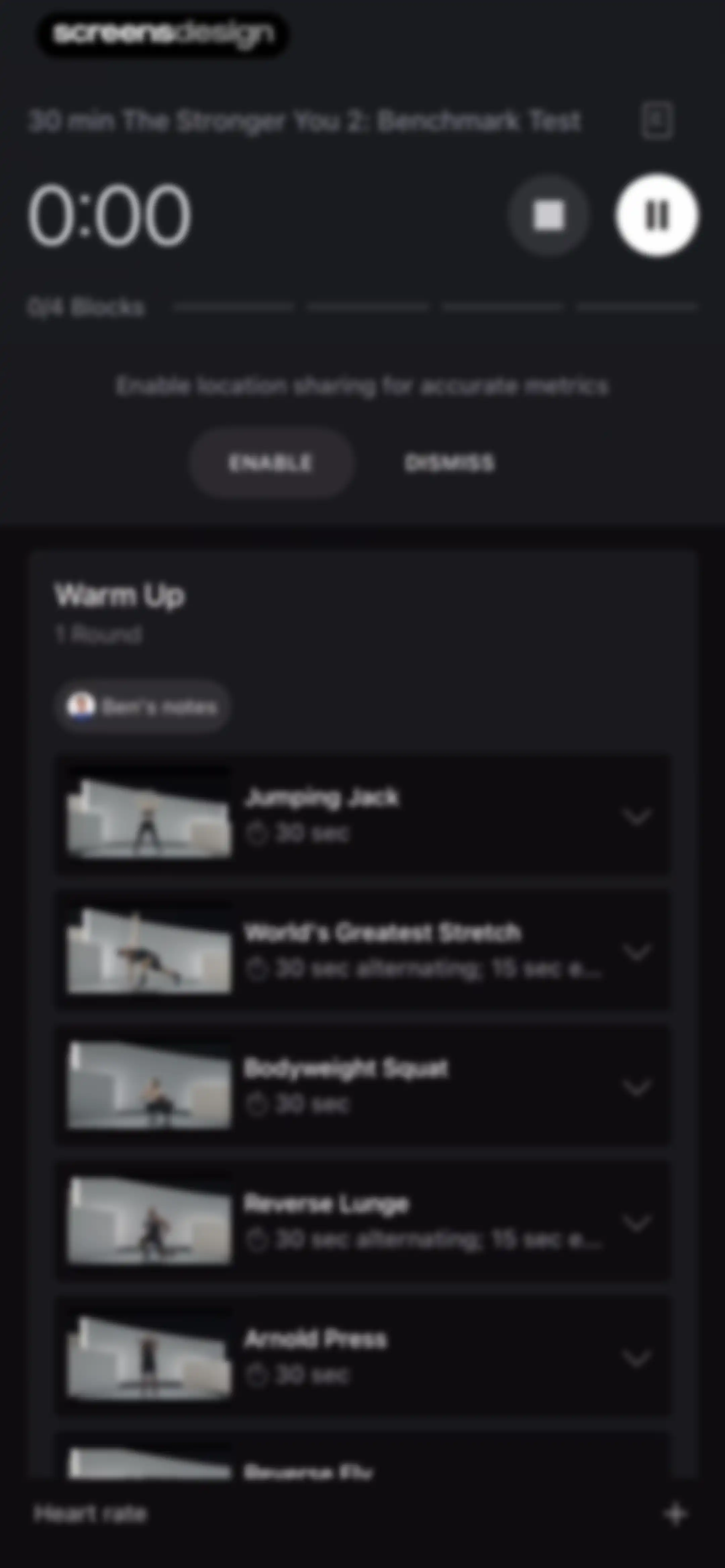 Peloton: Fitness & Workouts screen 143