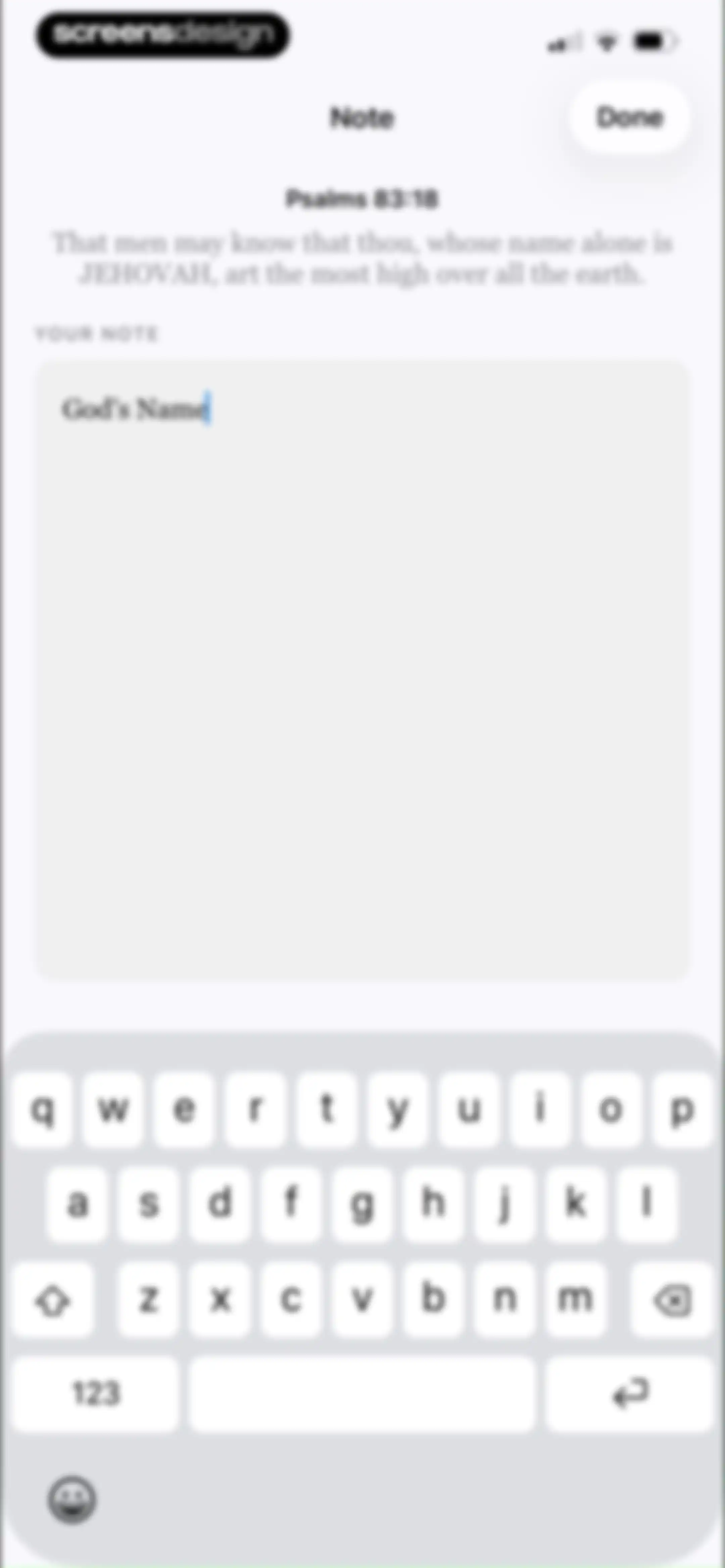 Bible Word Study screen 56