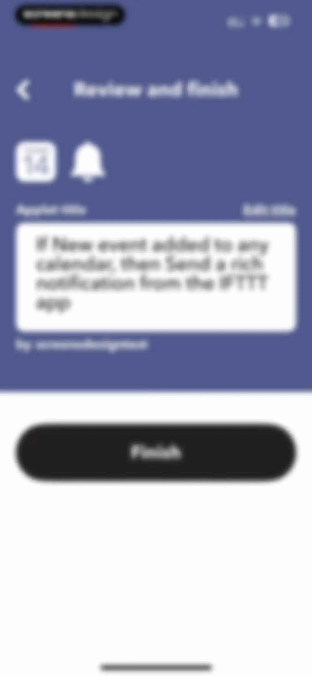 IFTTT - Automate work and home screen 48