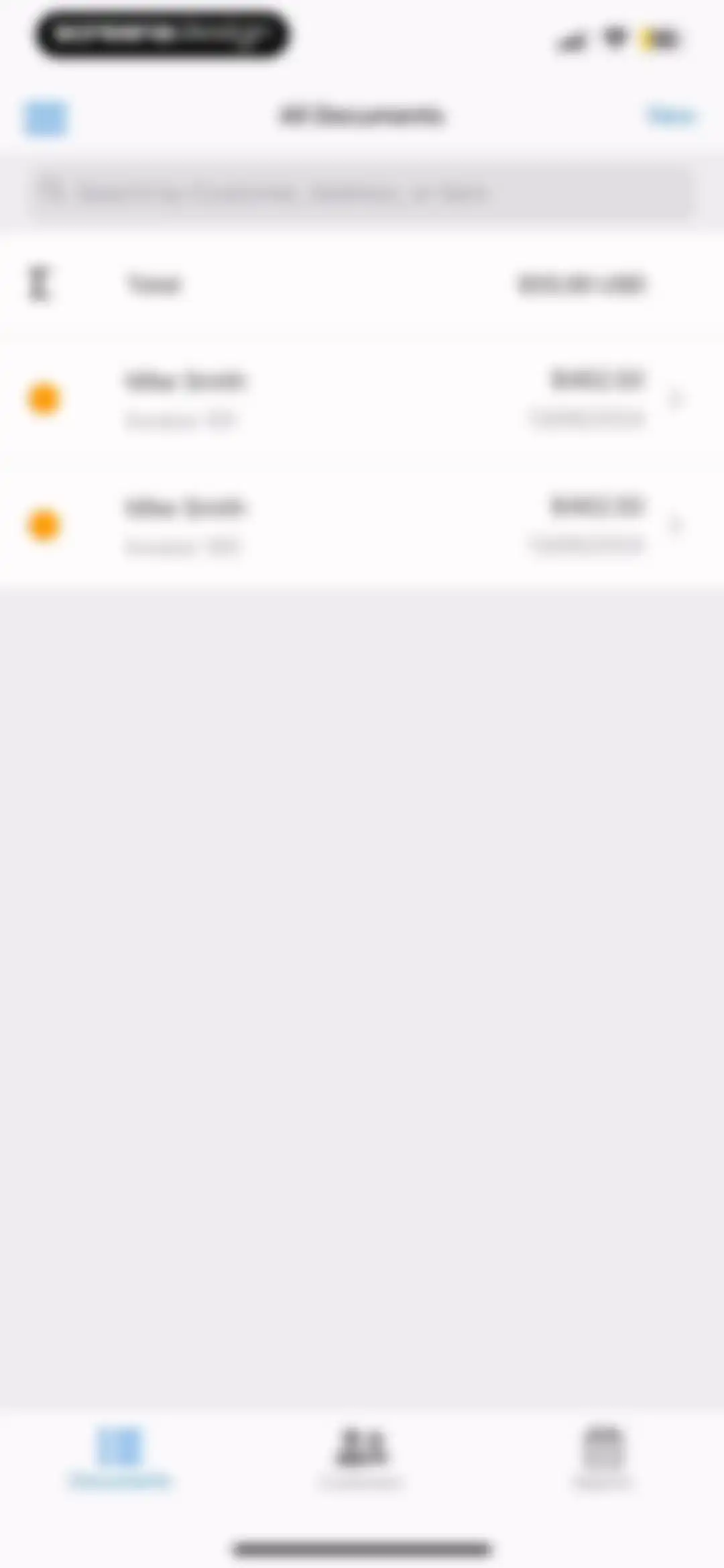 Invoice Maker by Invoice Home screen 33