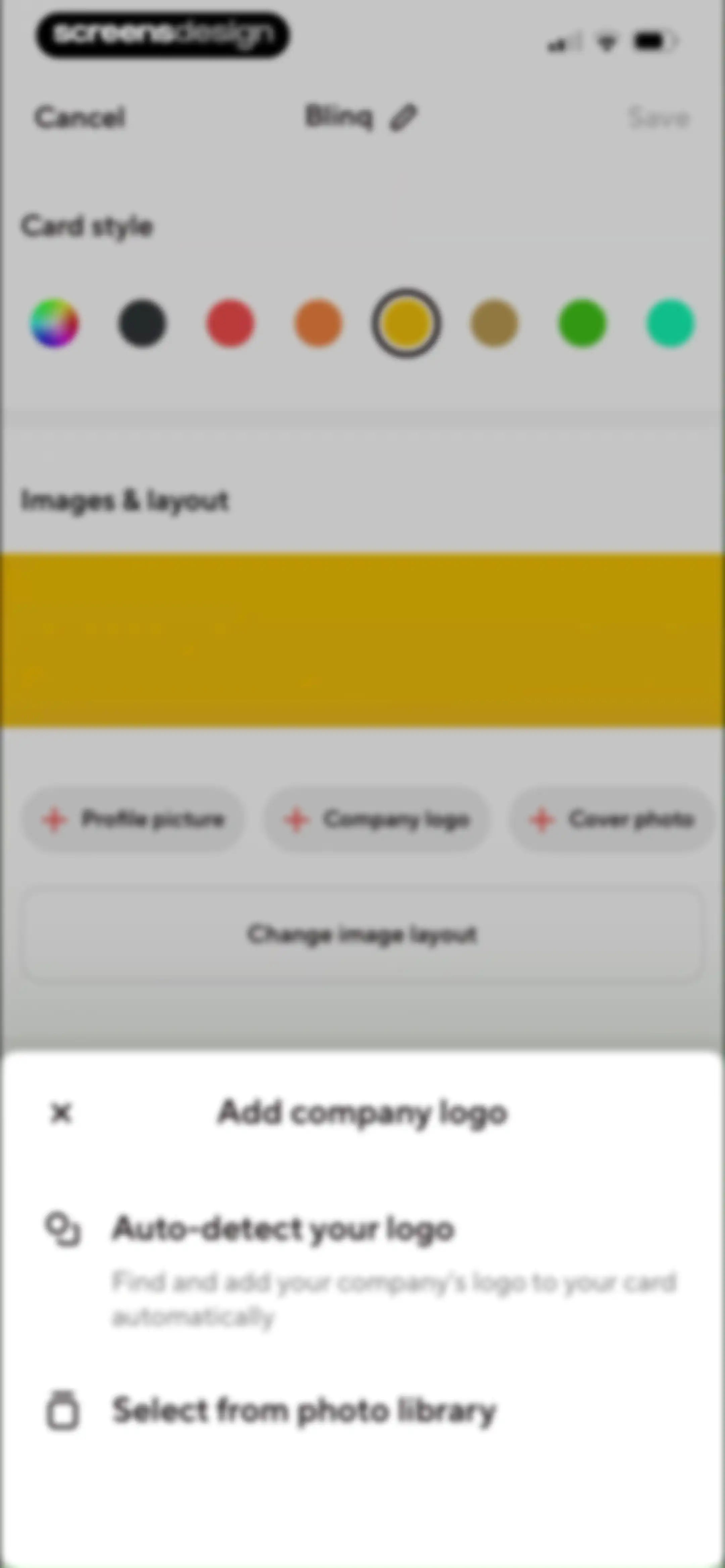 Blinq: Digital Business Card screen 52
