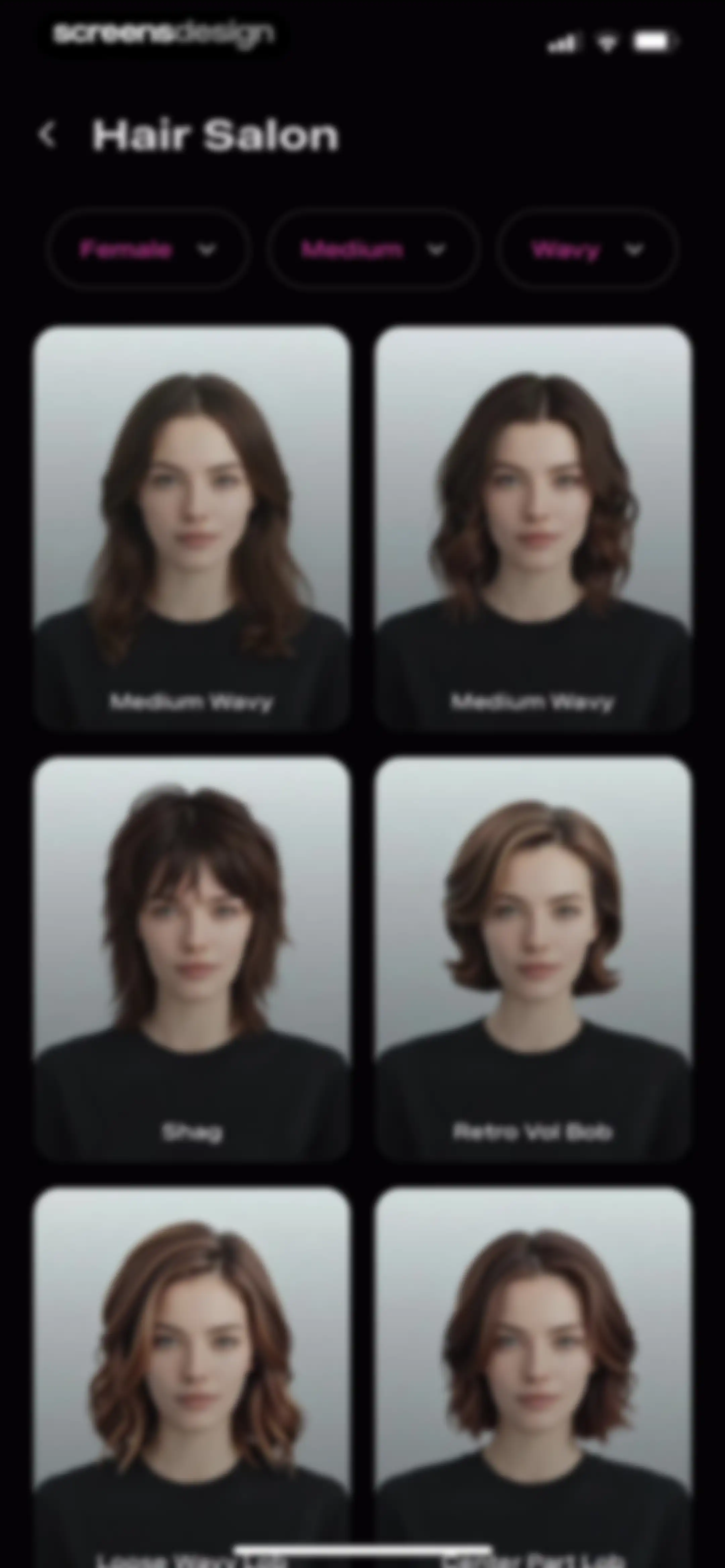 Beautify - Hairstyle Try On screen 62