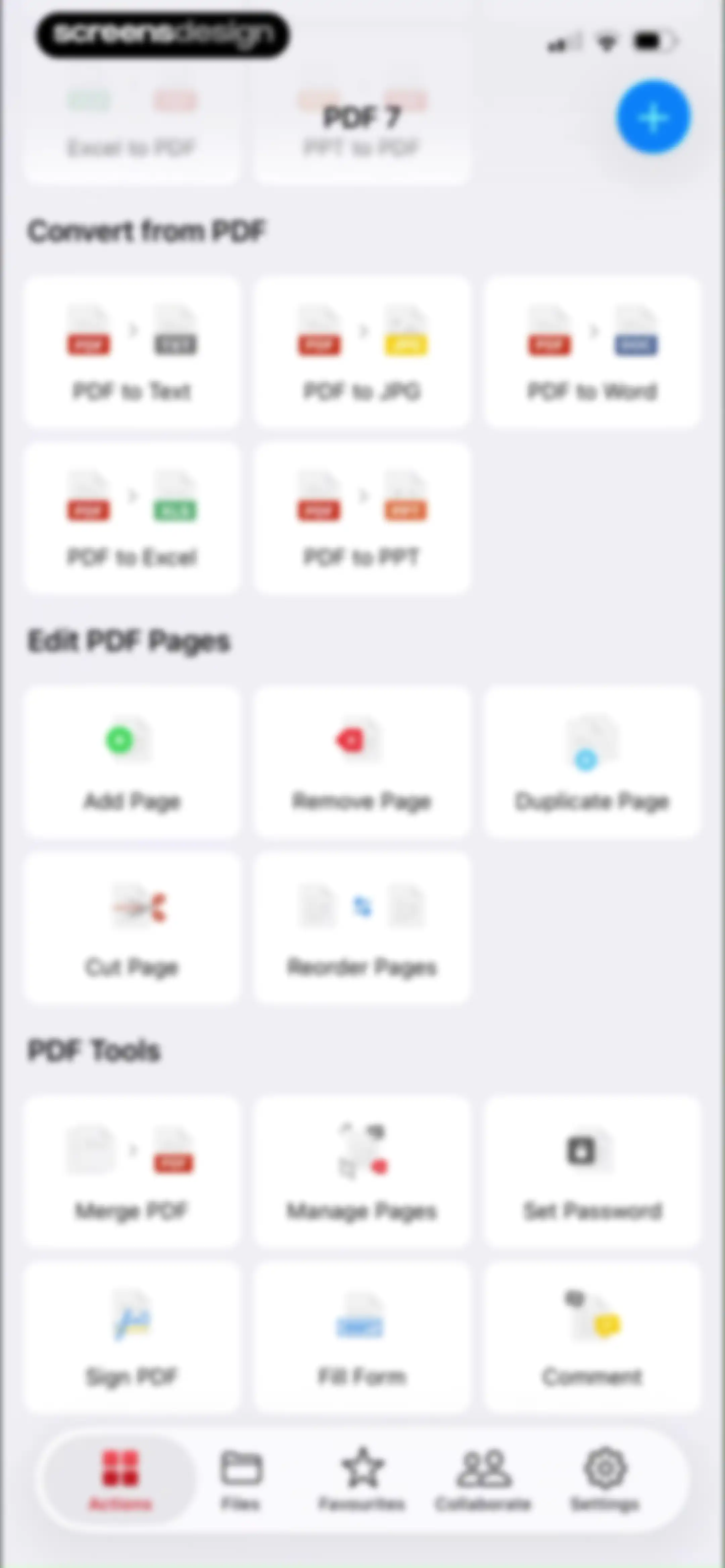 PDF Editor ® screen 95