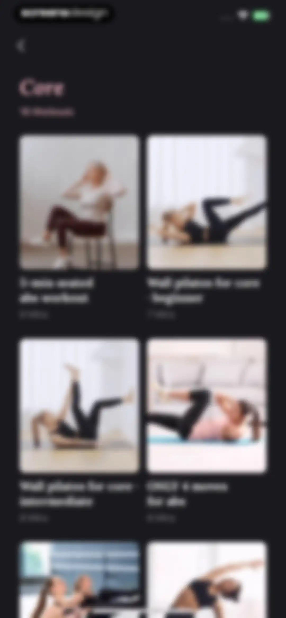 Yoga for Beginners, Pilates+ screen 119