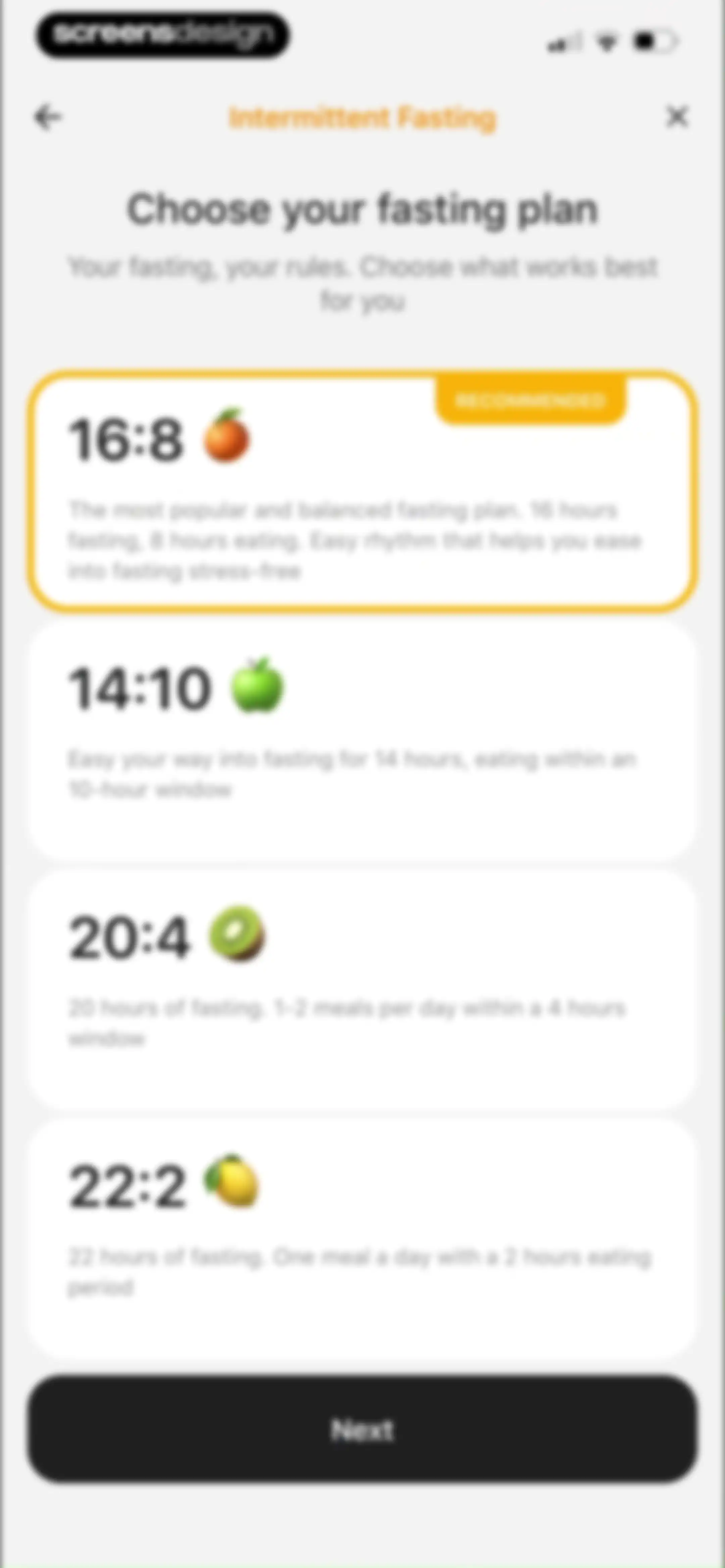 Calz - Calorie Counter AI screen 107