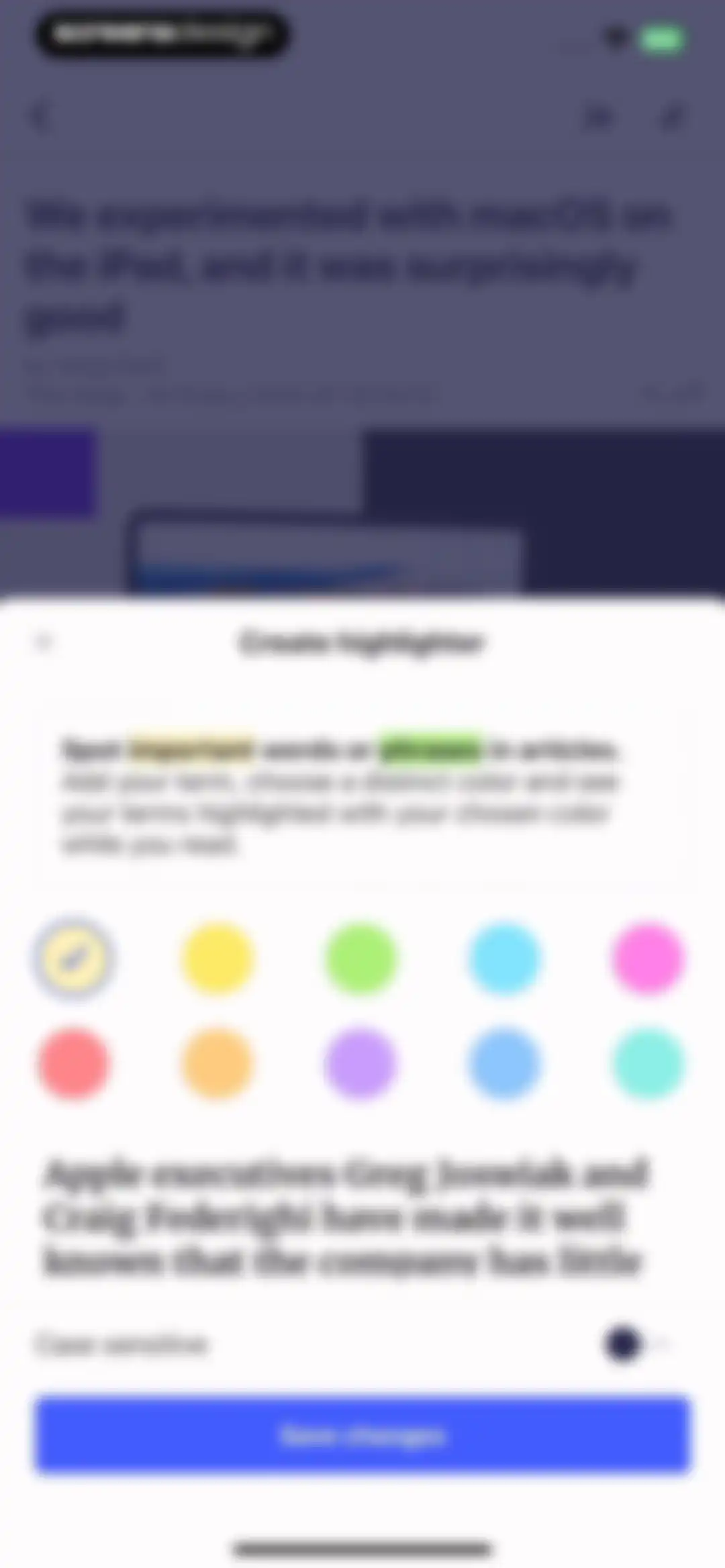 Inoreader: News & RSS reader screen 75