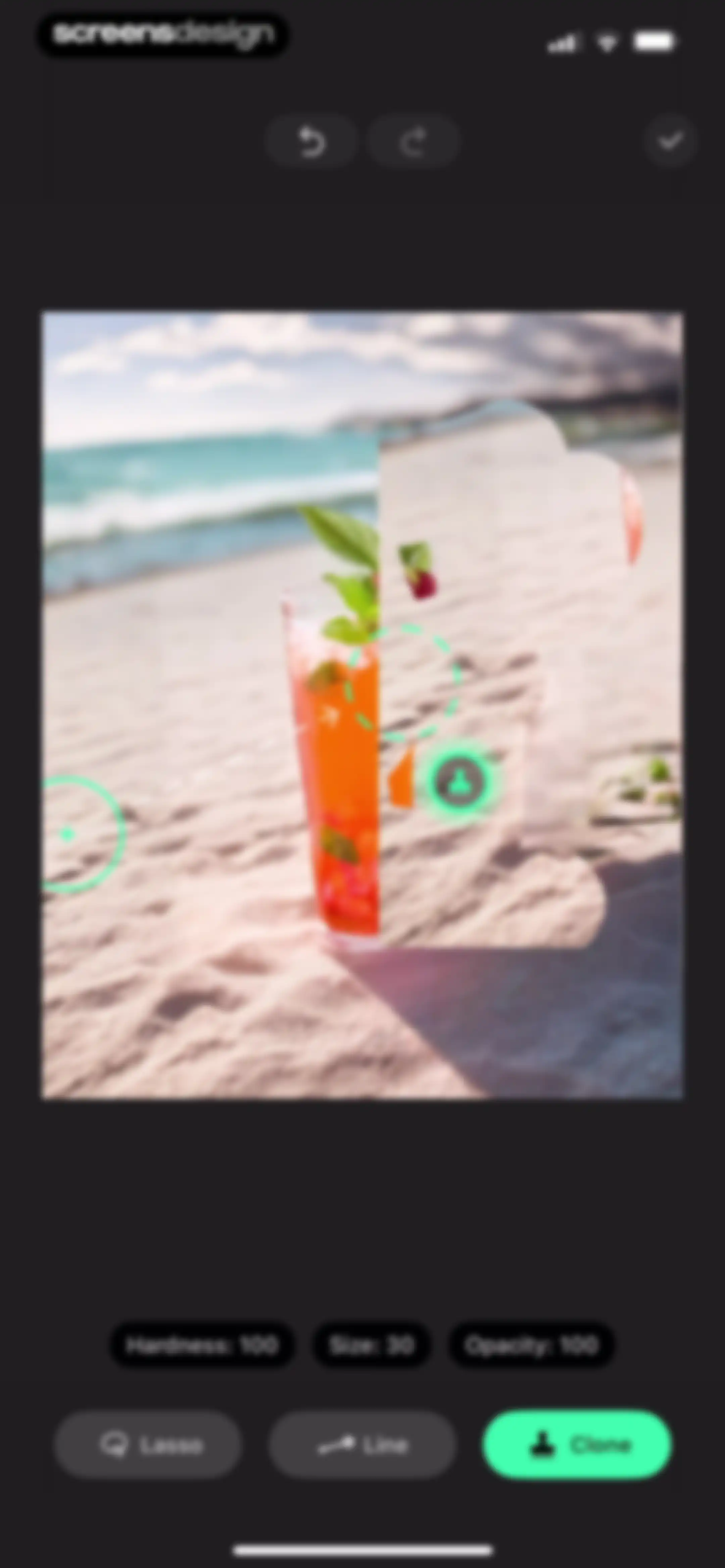 Remove Objects screen 38
