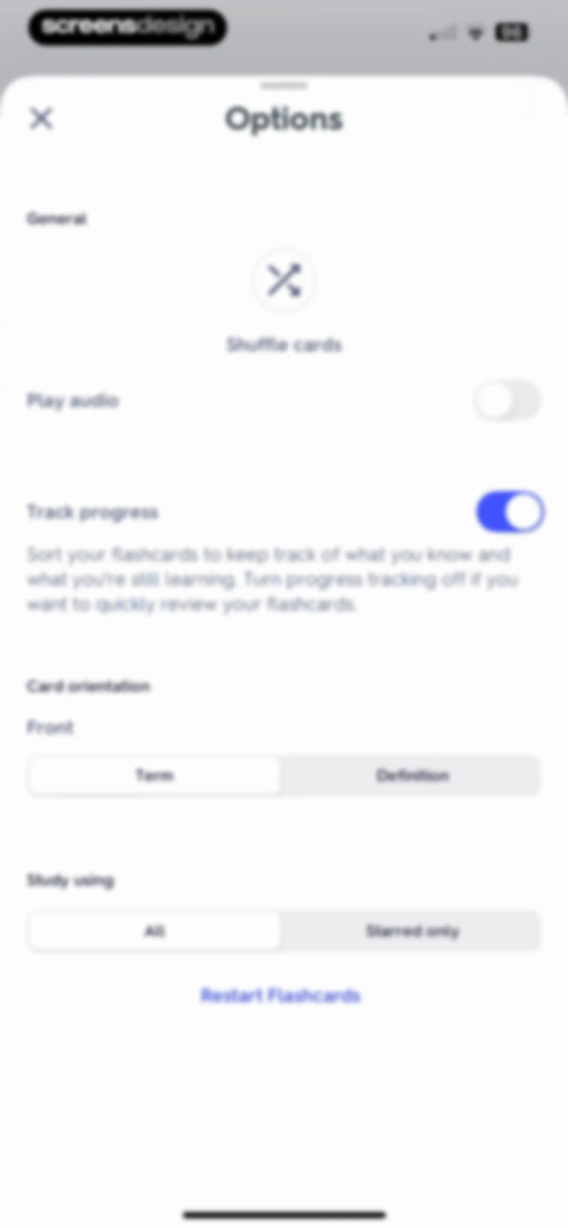 Quizlet: More than Flashcards screen 25