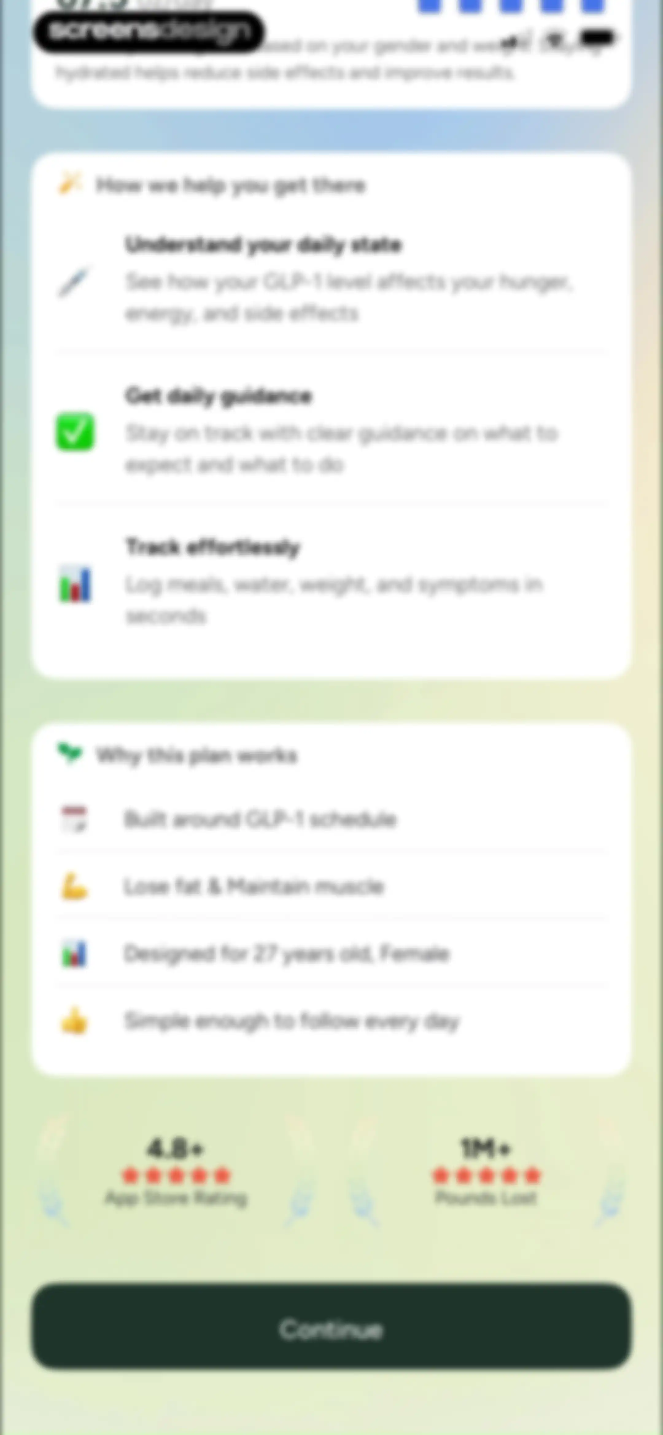 Glowise: GLP-1 Tracker & Diary screen 39