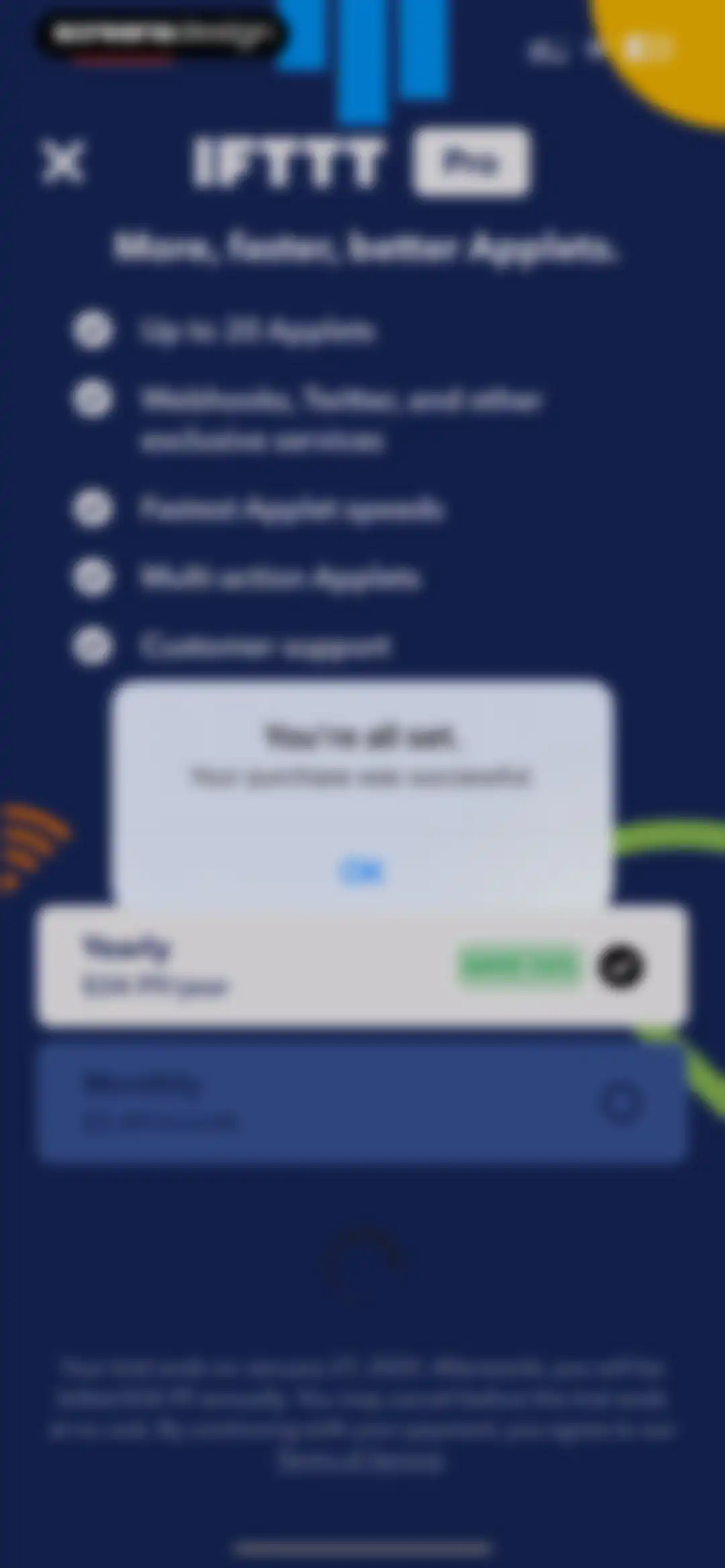 IFTTT - Automate work and home screen 10