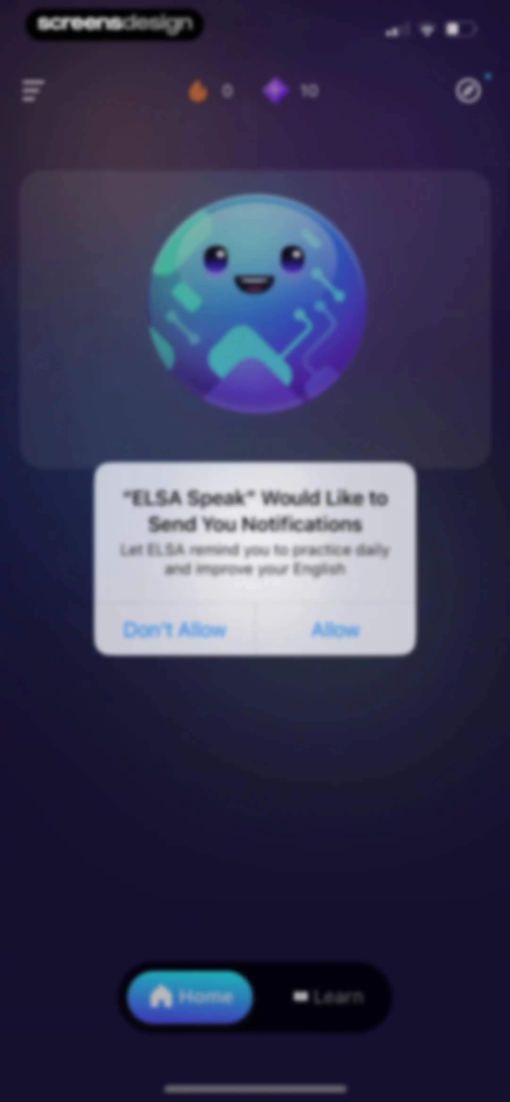 ELSA Speak - English Learning screen 45