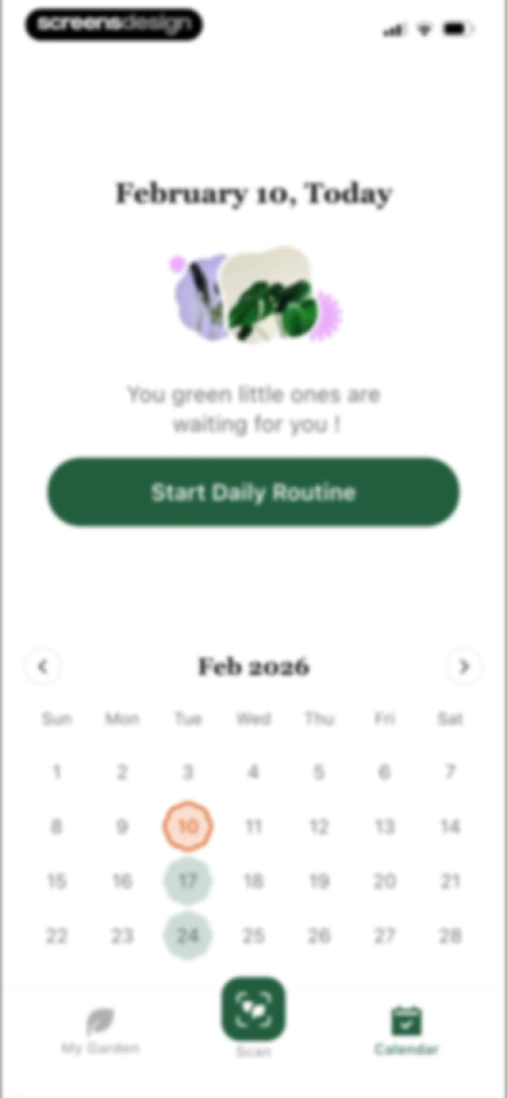PlantAID:identifier&care guide screen 74