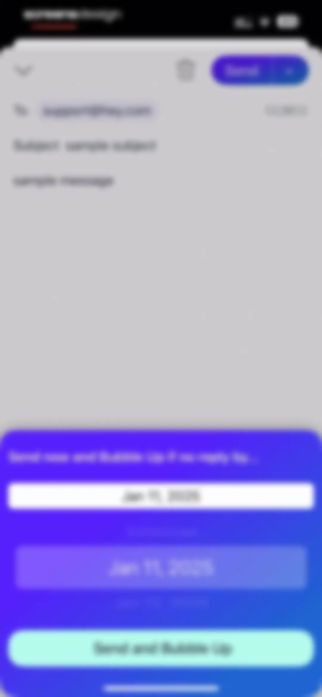 HEY Email screen 45