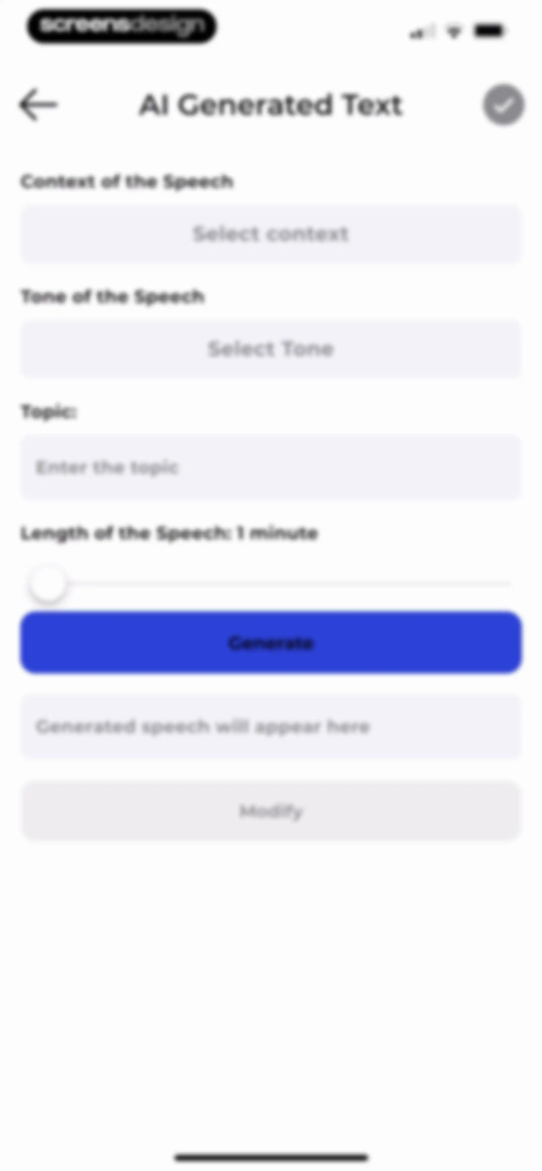 Teleprompter - VILO screen 17