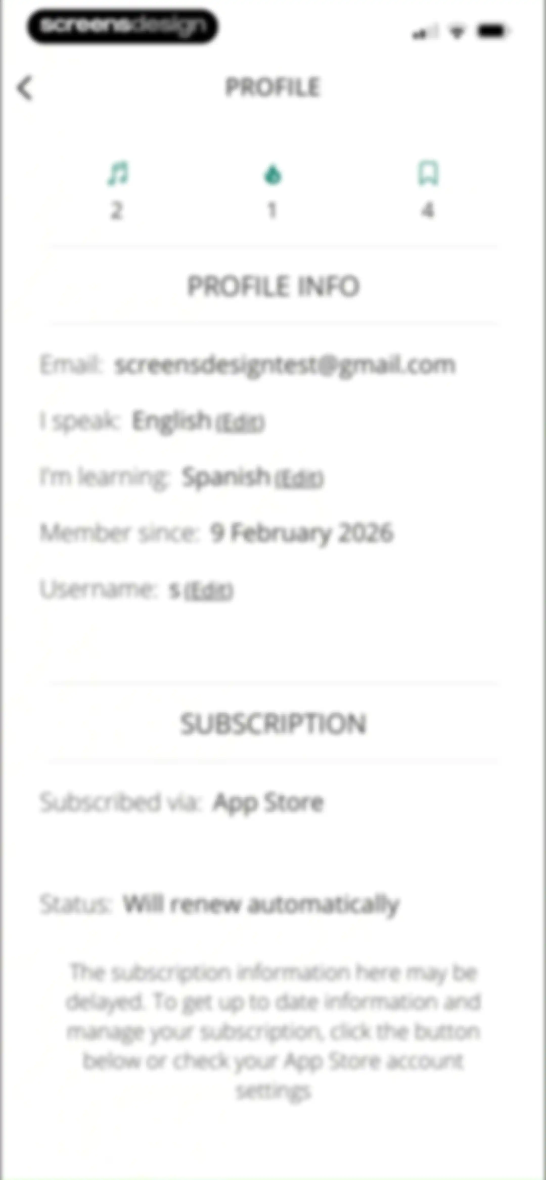 LyricFluent: Learn Languages screen 119