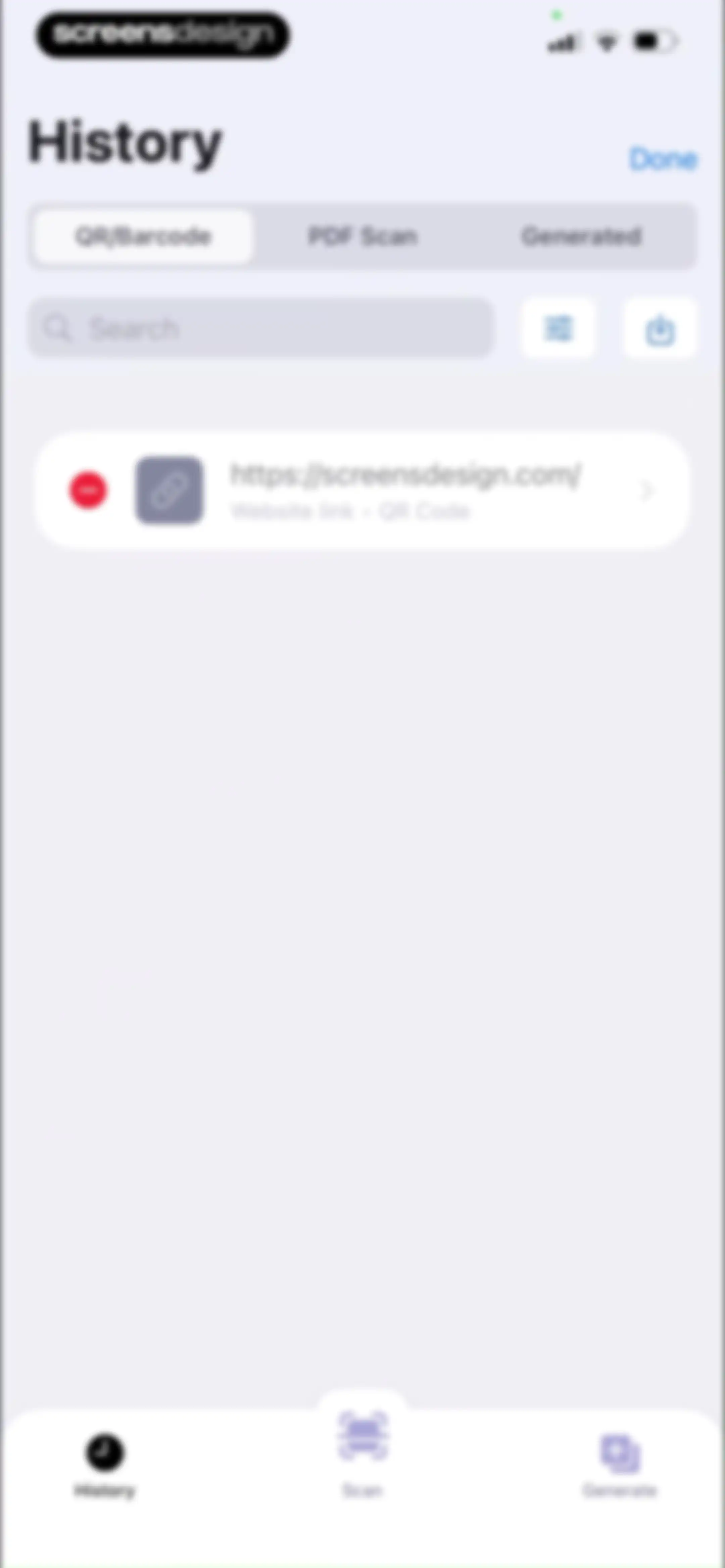 QR Code Reader, Barcode Scan screen 41