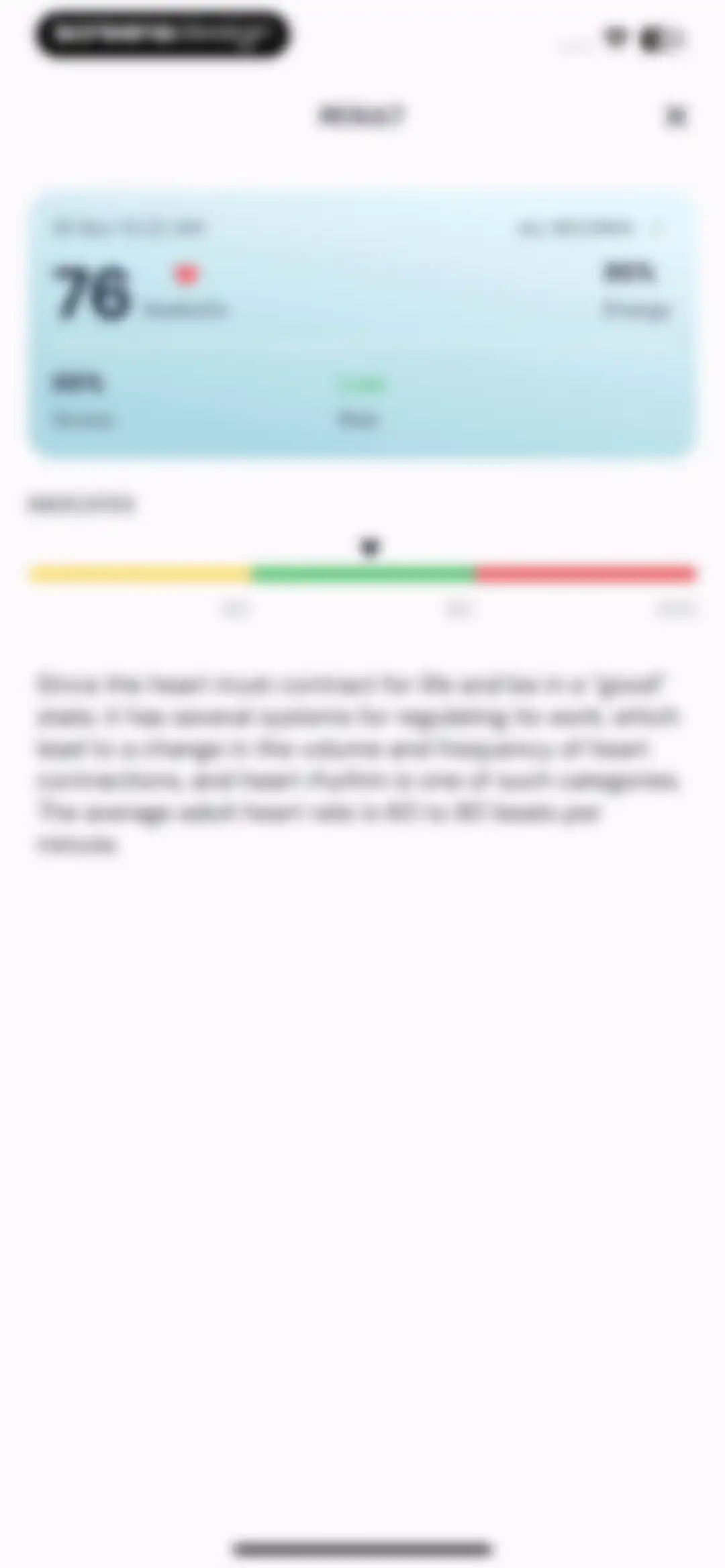 Heart Health - Pulse Measure screen 15