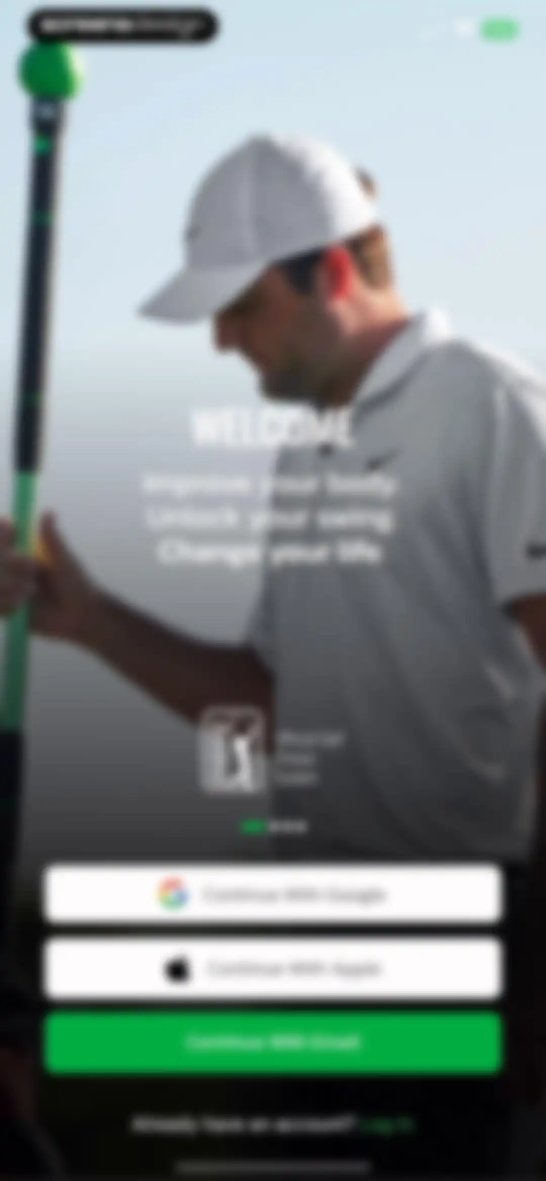 GOLFFOREVER screen 3