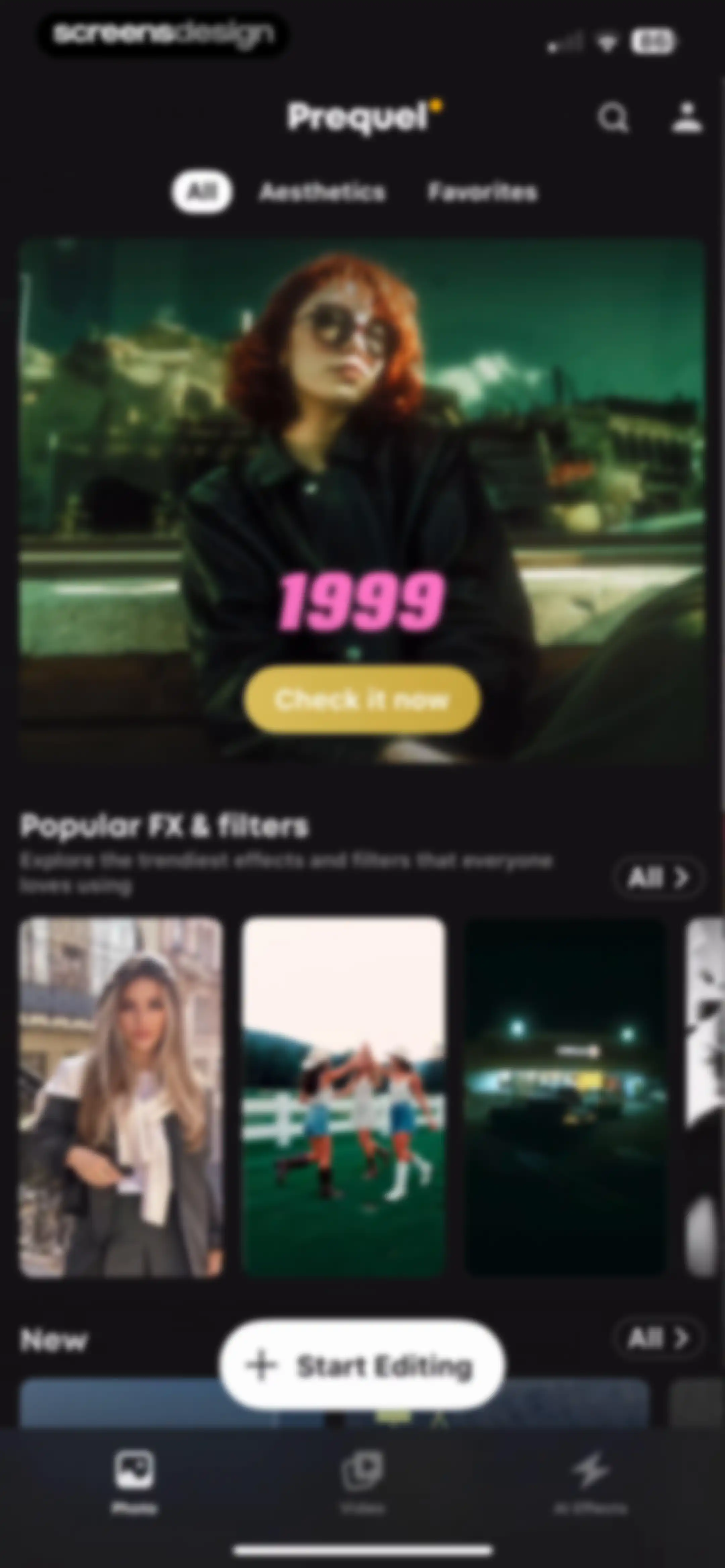 Prequel: Photo & Video Editor screen 78