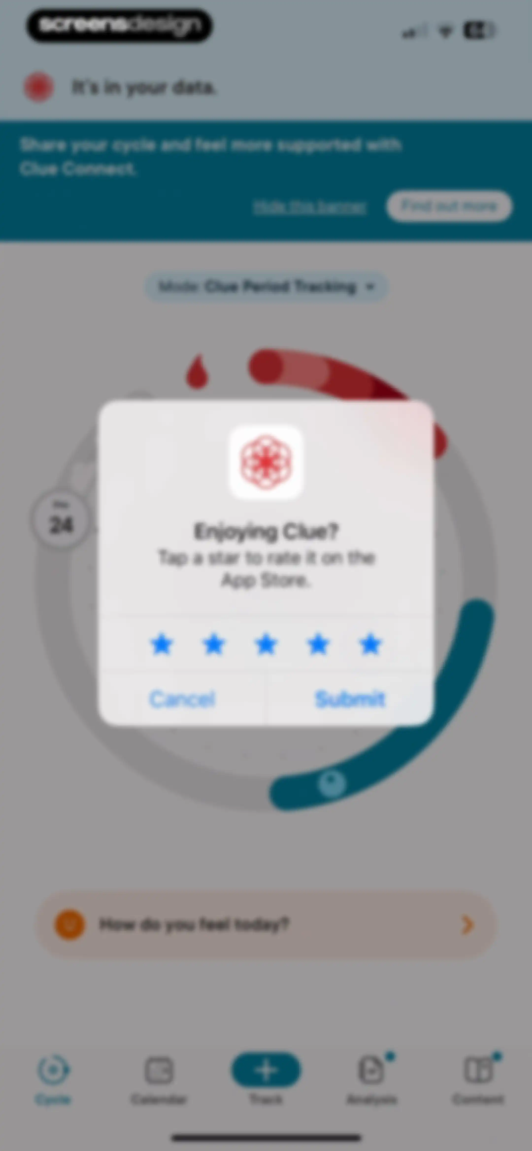 Clue Period & Cycle Tracker screen 31