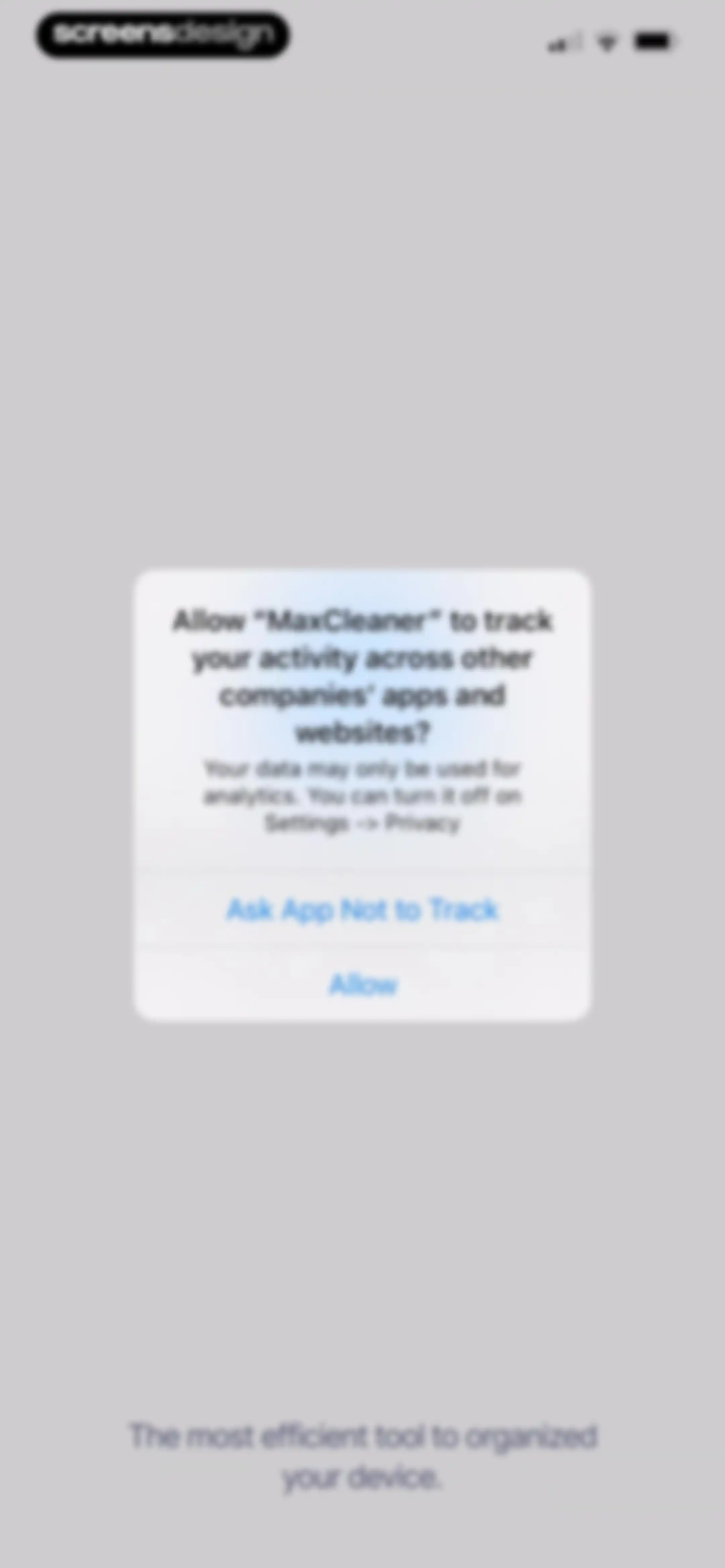 MaxCleaner AI: Free Up Space screen 1