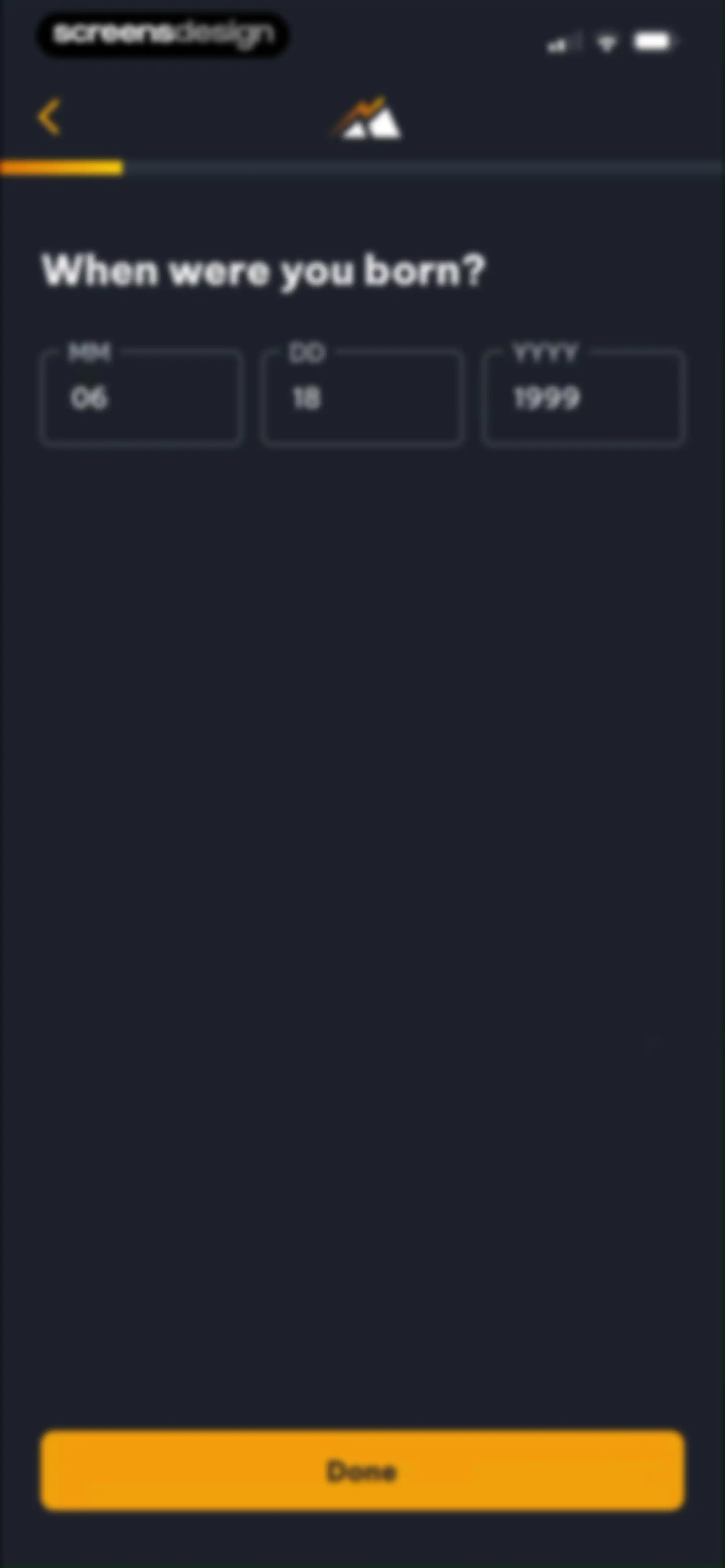 Peak Strength screen 11