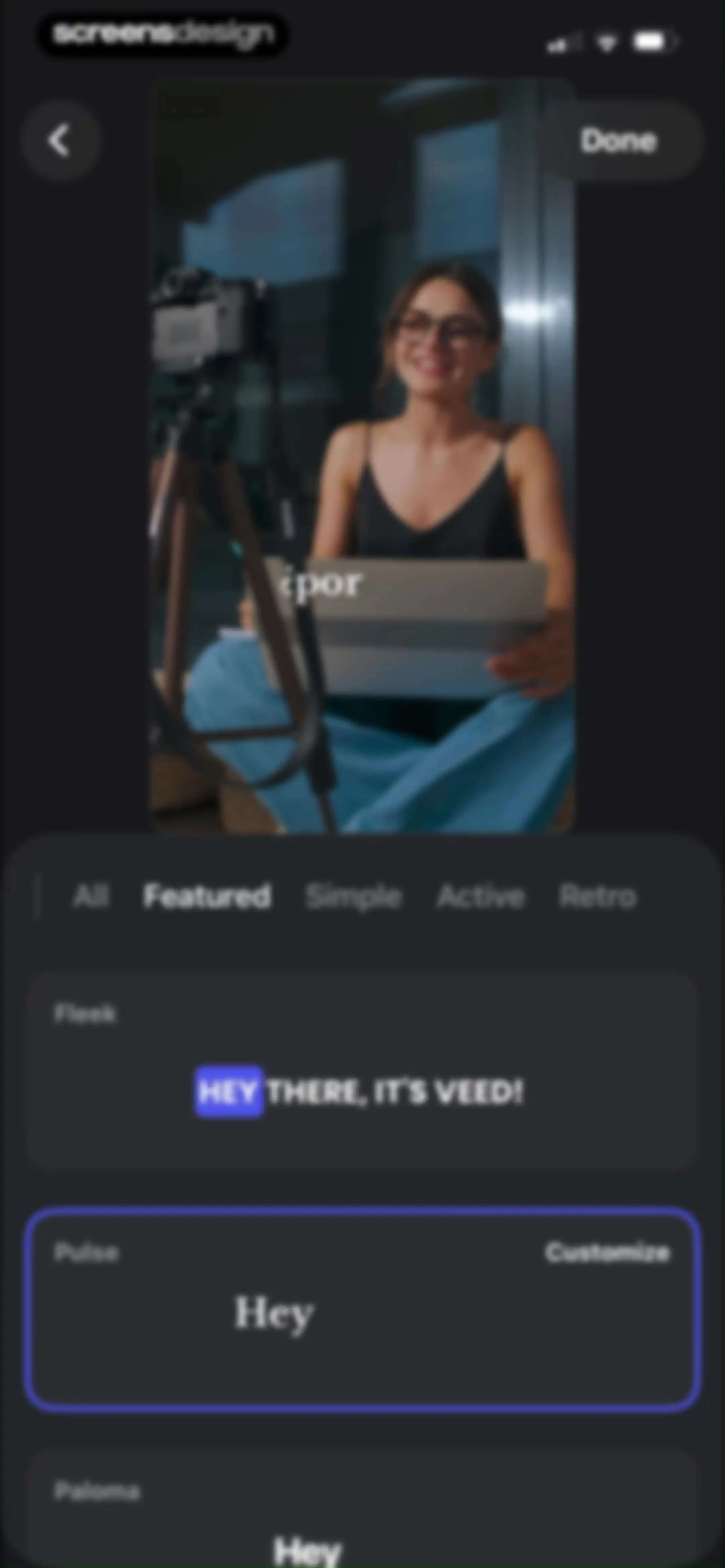 VEED Shorts: AI videos screen 28