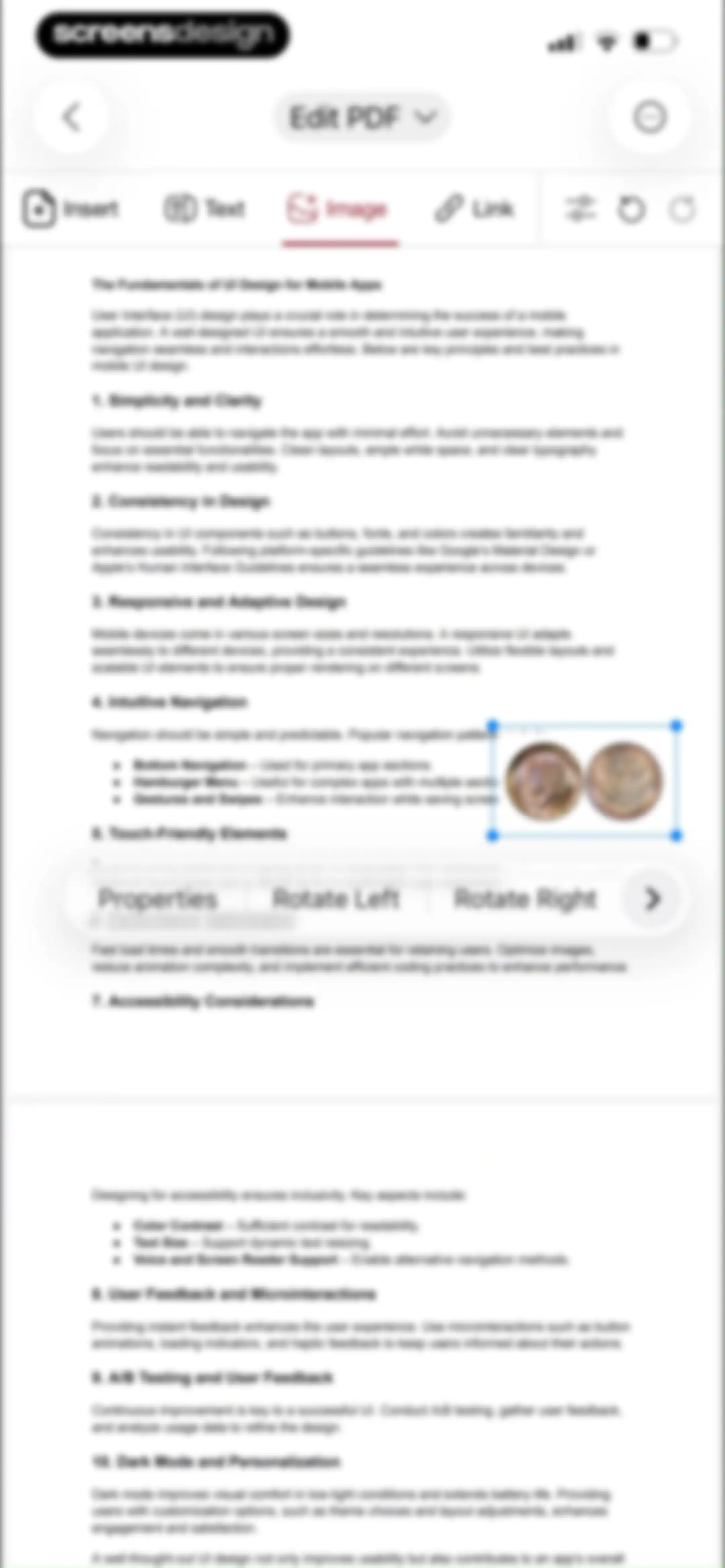 PDF Editor: Read, Scan & Sign screen 40