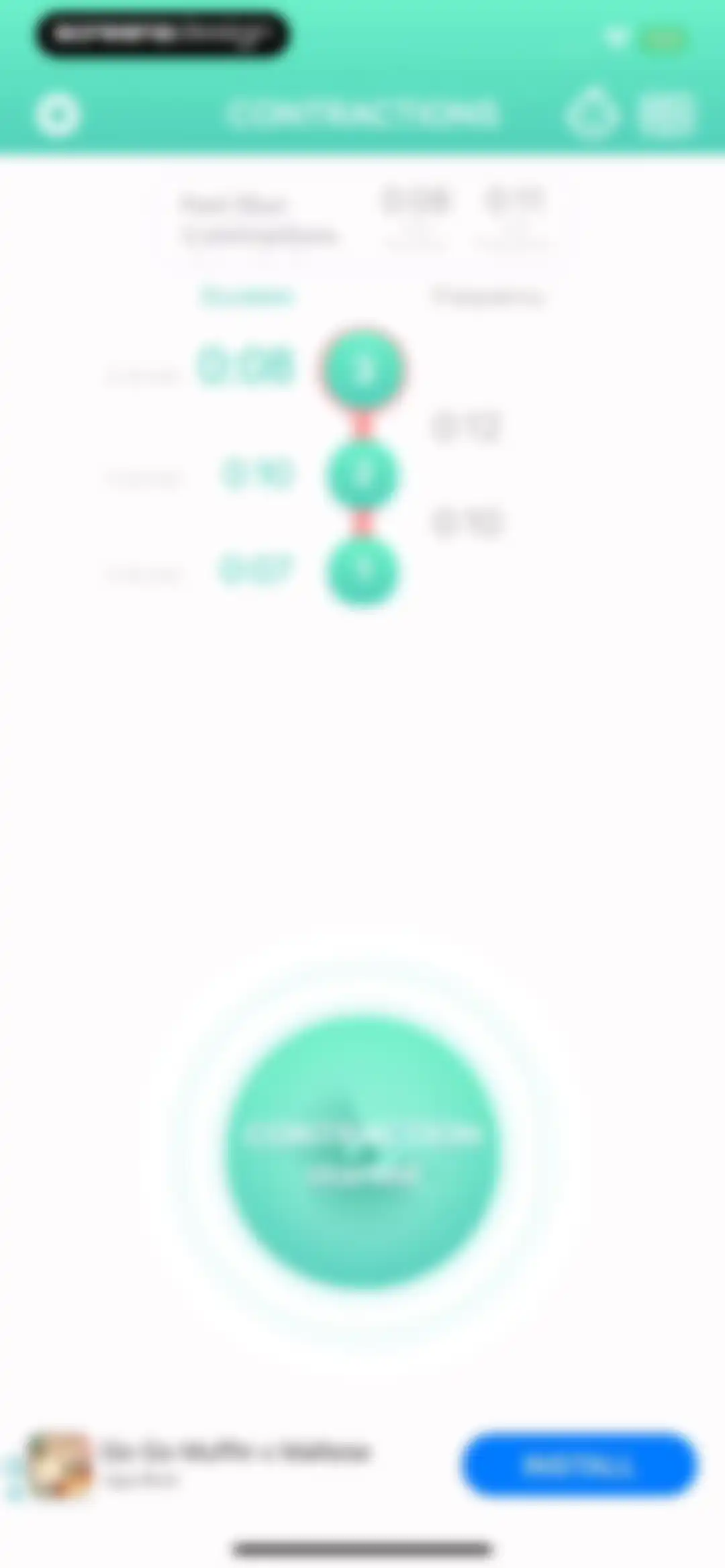 Contraction Timer & Counter 9m screen 11