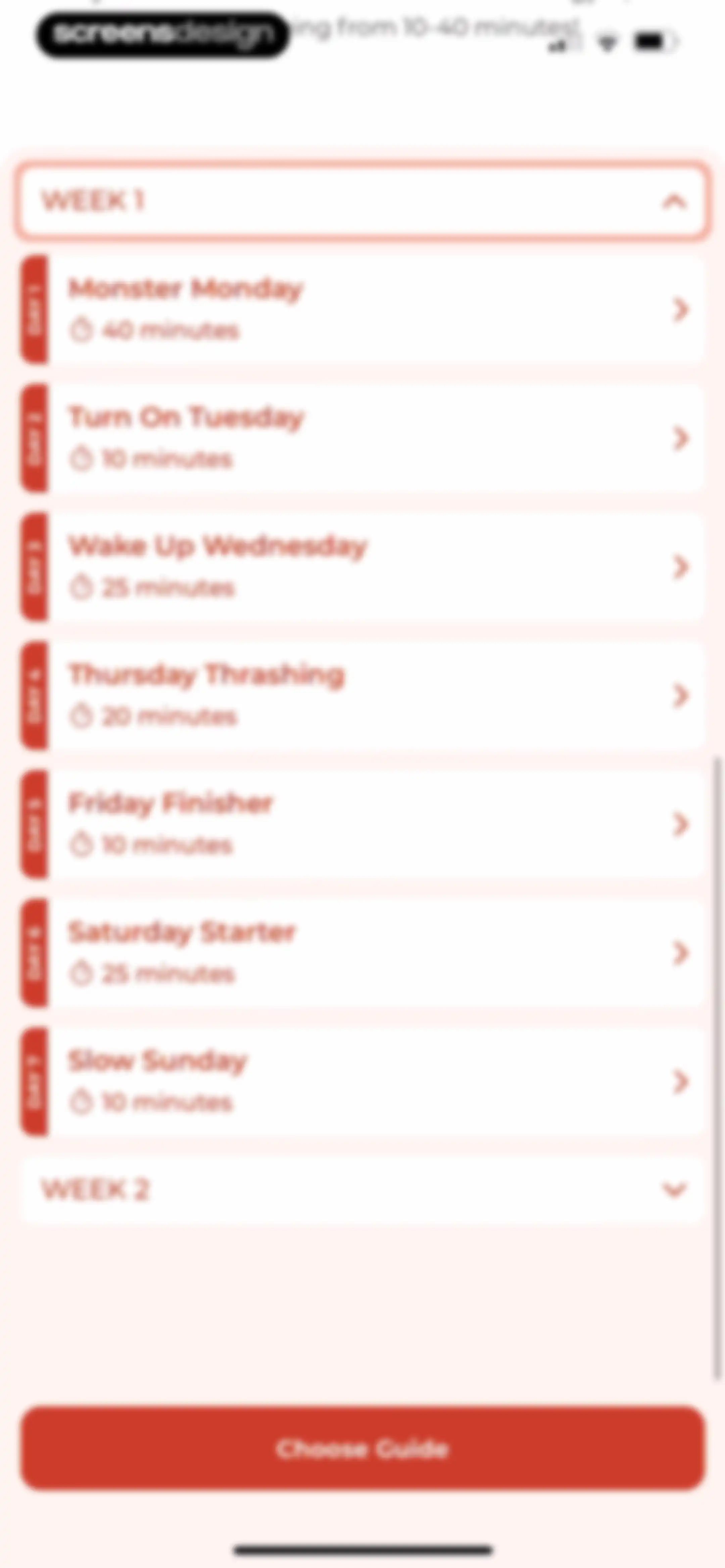 WeGLOW: Home Workout for Women screen 114