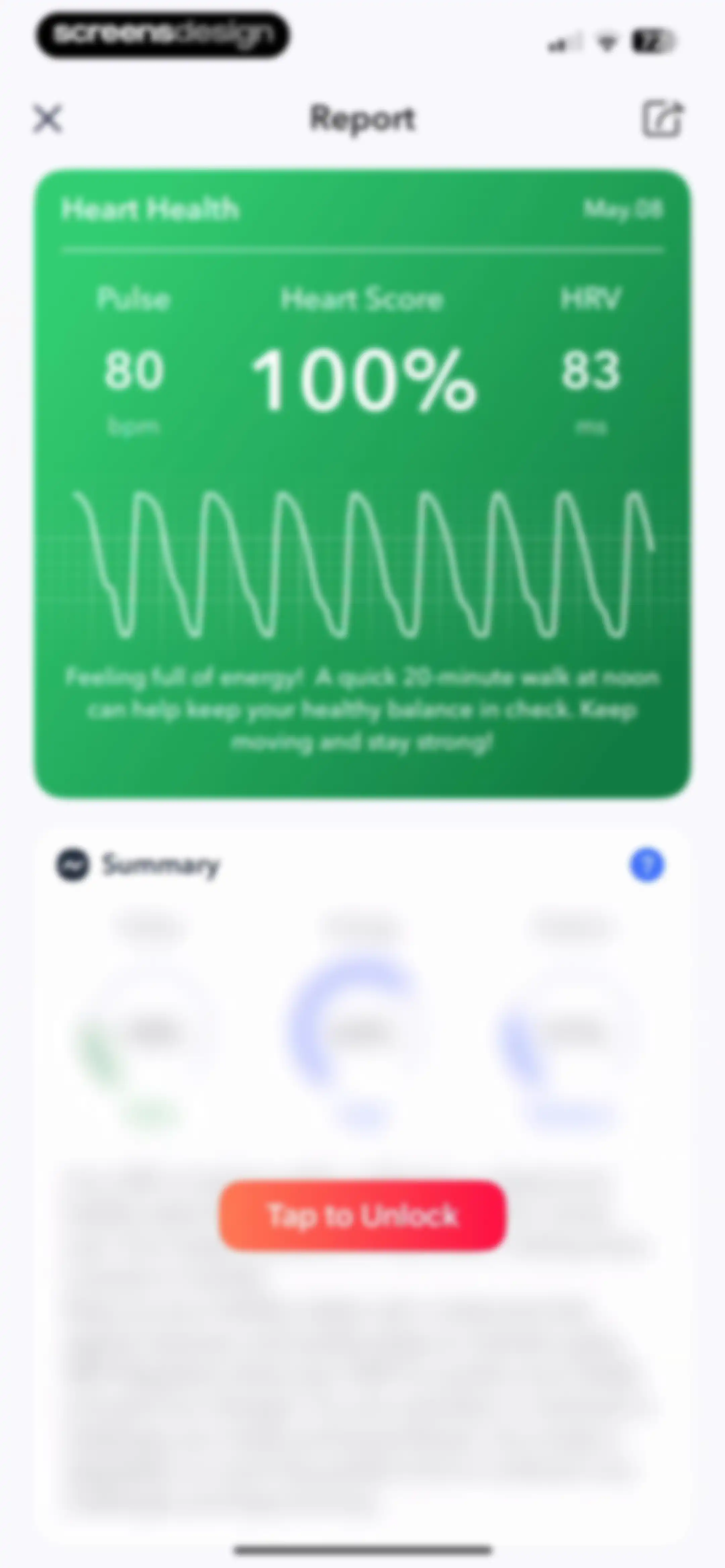 iCardio - Heart Rate Tracker screen 26
