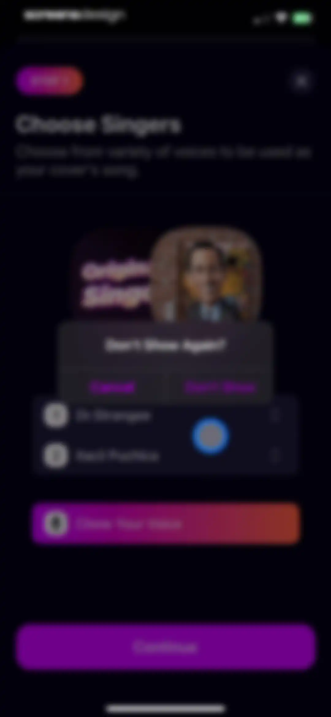 Banger for Artists: AI Music screen 10