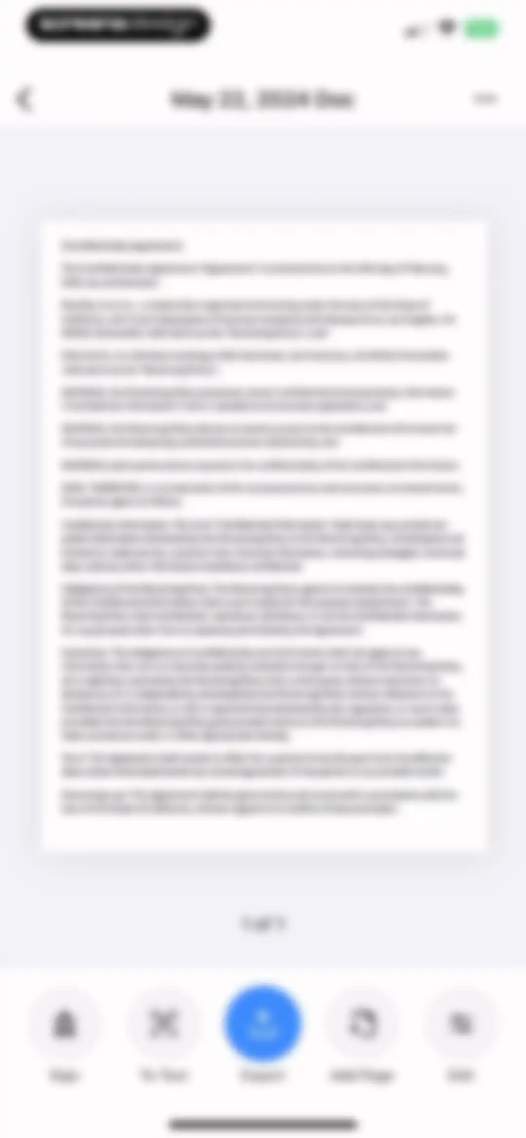 Scanner Doc: Scan PDF Document screen 10
