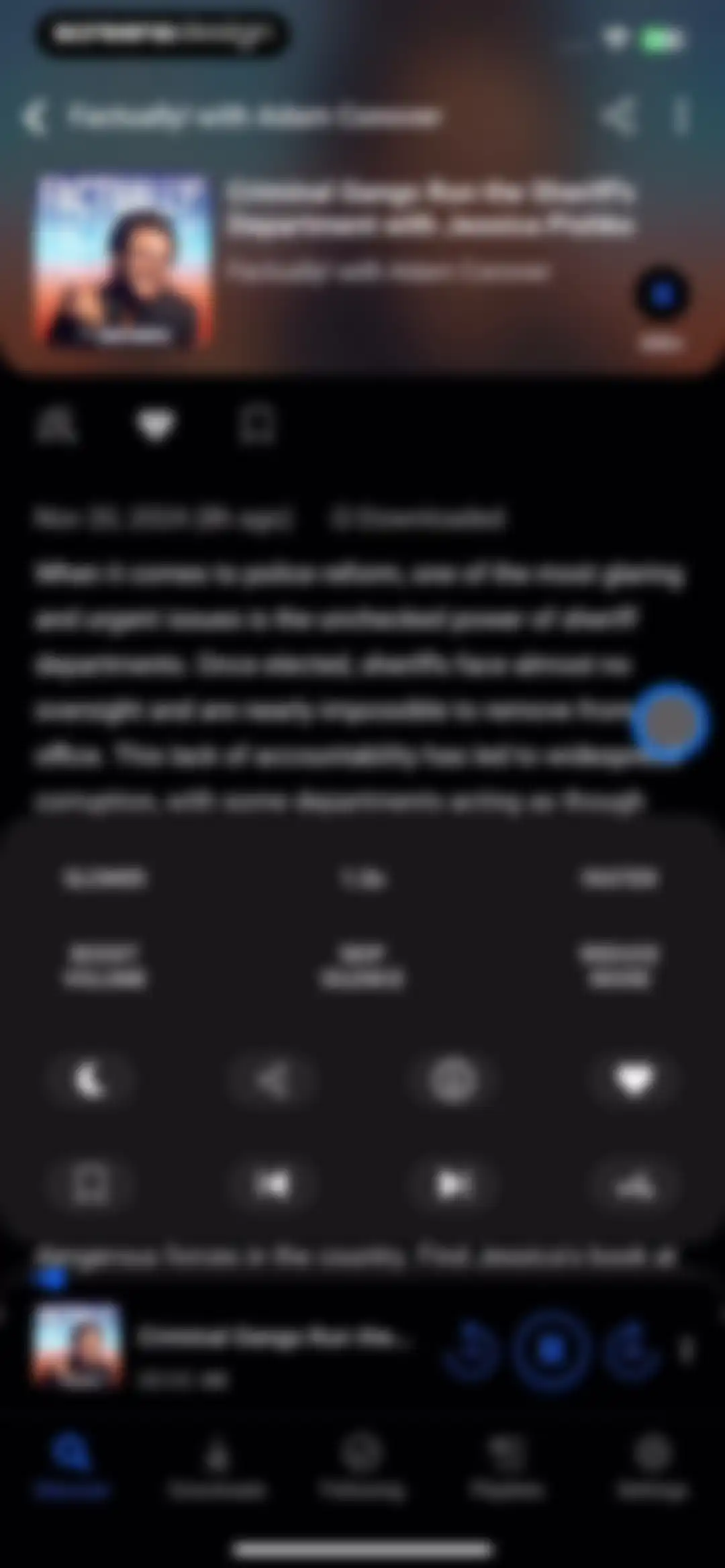 Breaker—The social podcast app screen 29