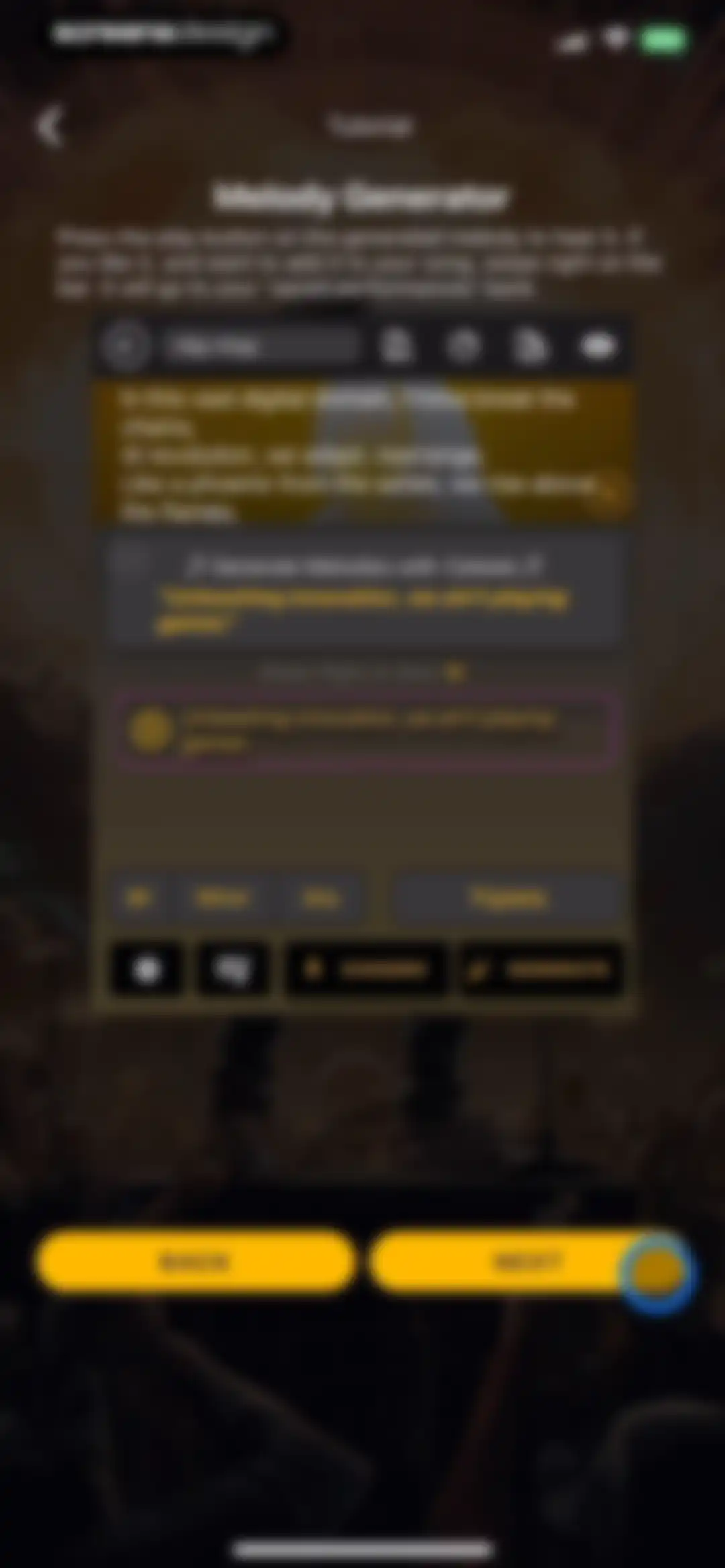 GhostWriter AI Lyrics screen 7