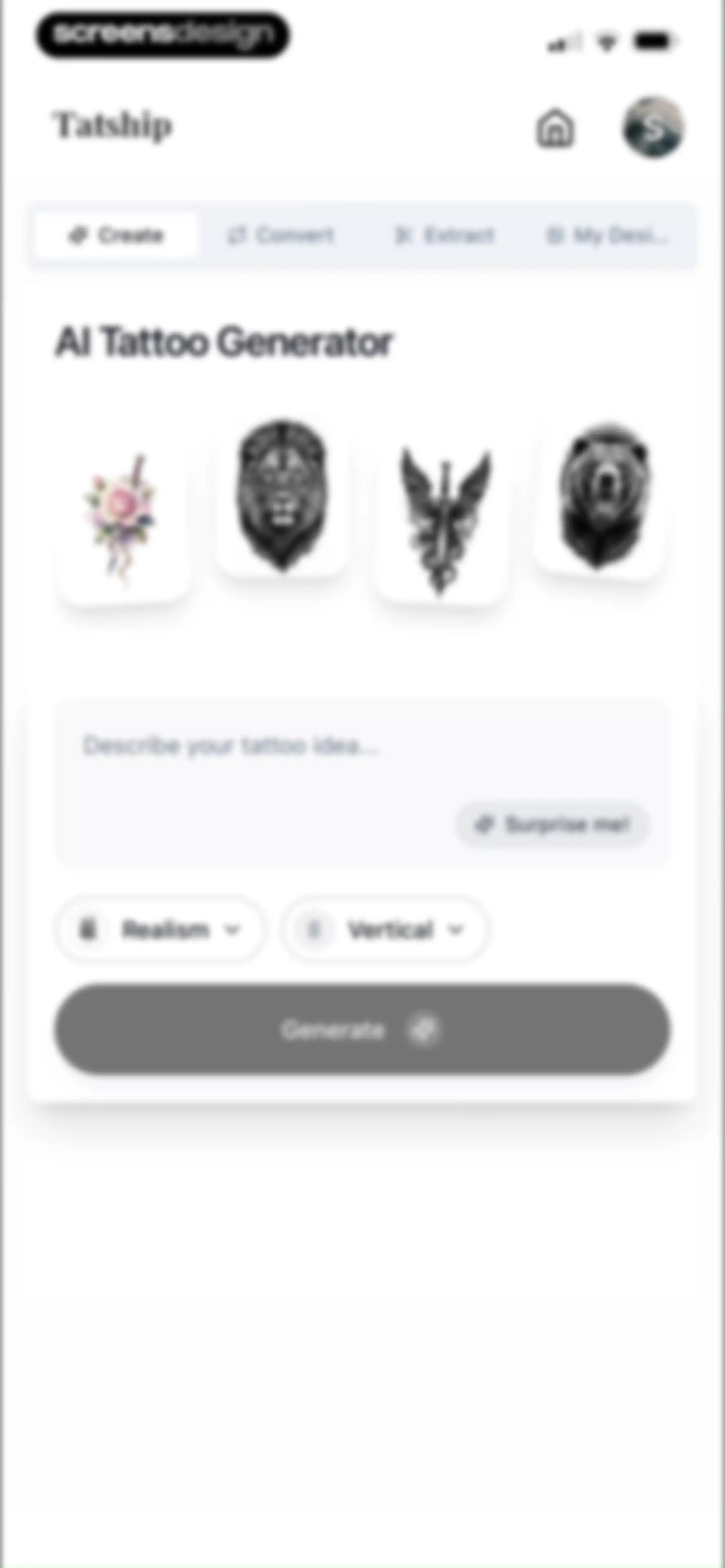 Tatship: Tattoo Design Try On screen 103