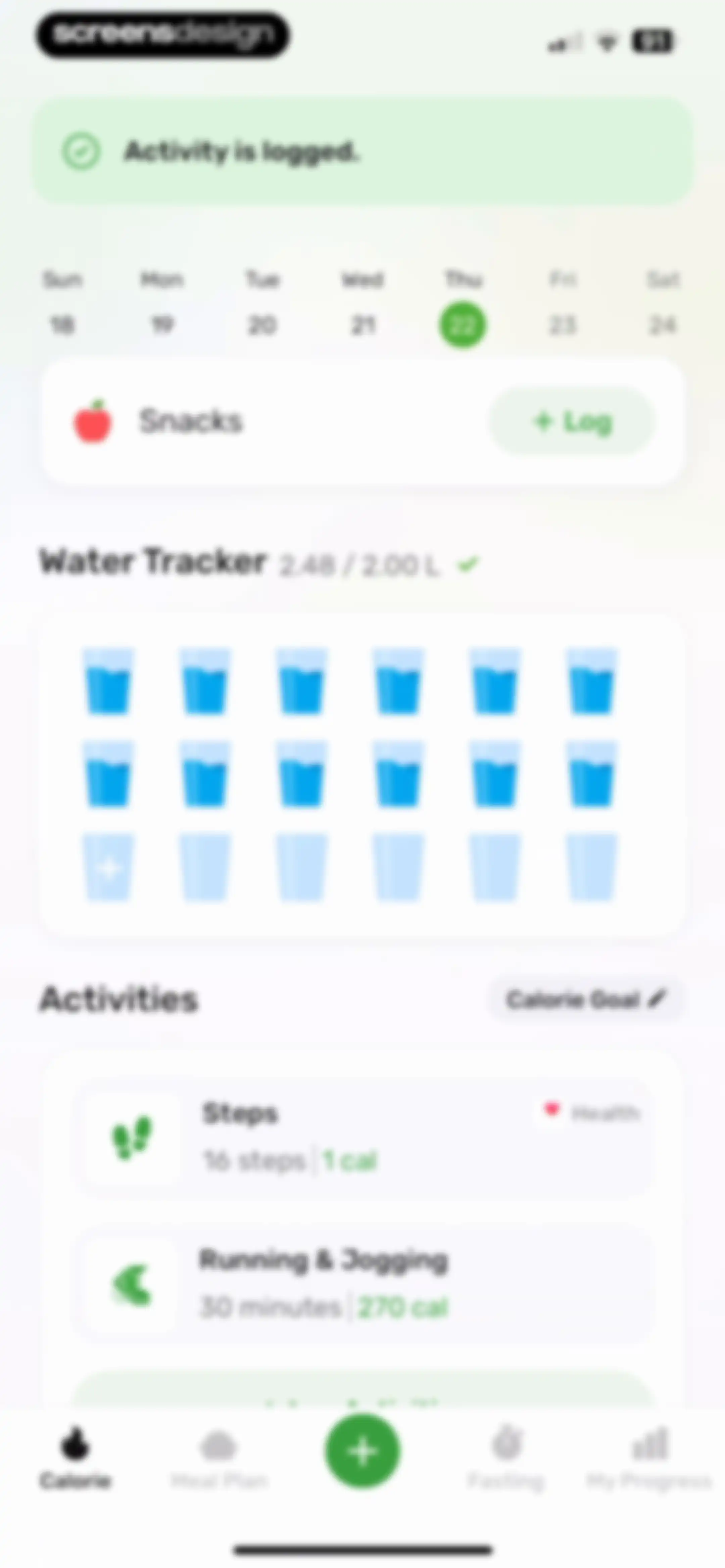 AI Calorie Tracker by Eatwise screen 86