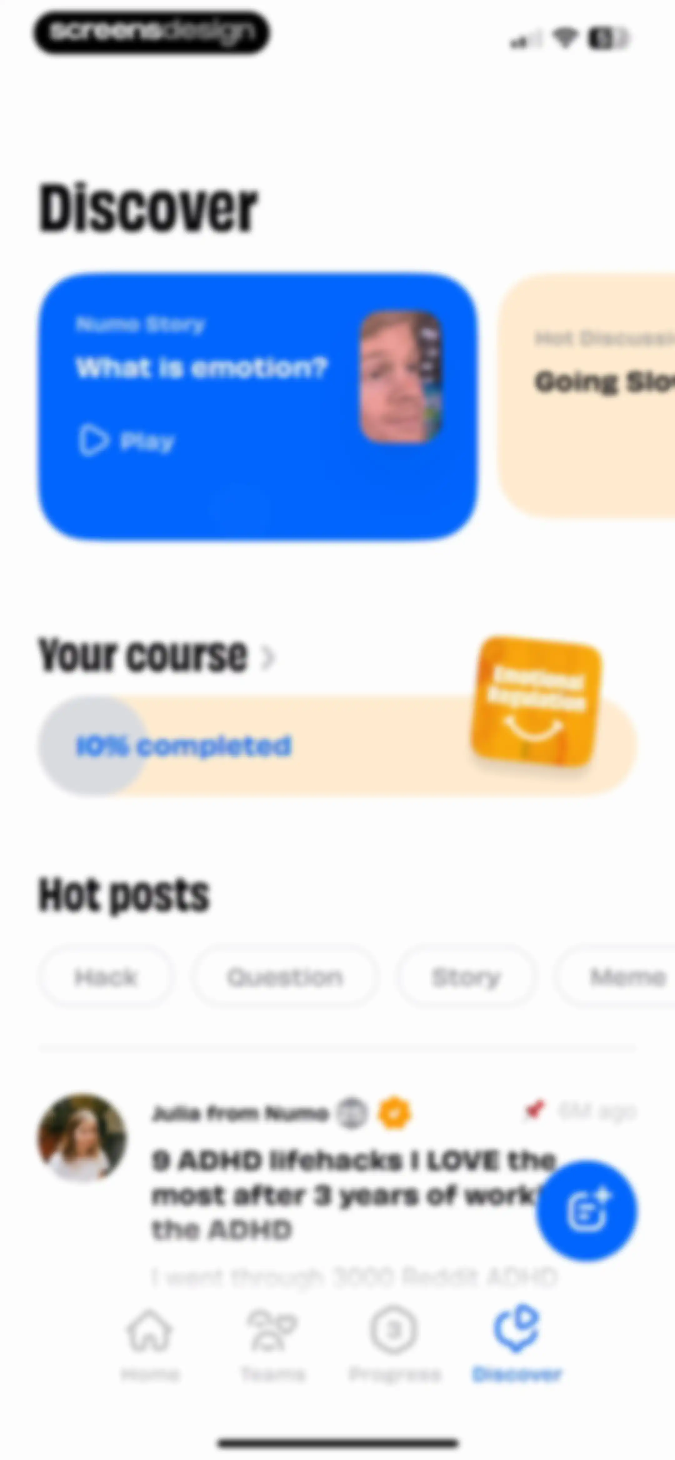 Numo: Cringe-Free ADHD App screen 130