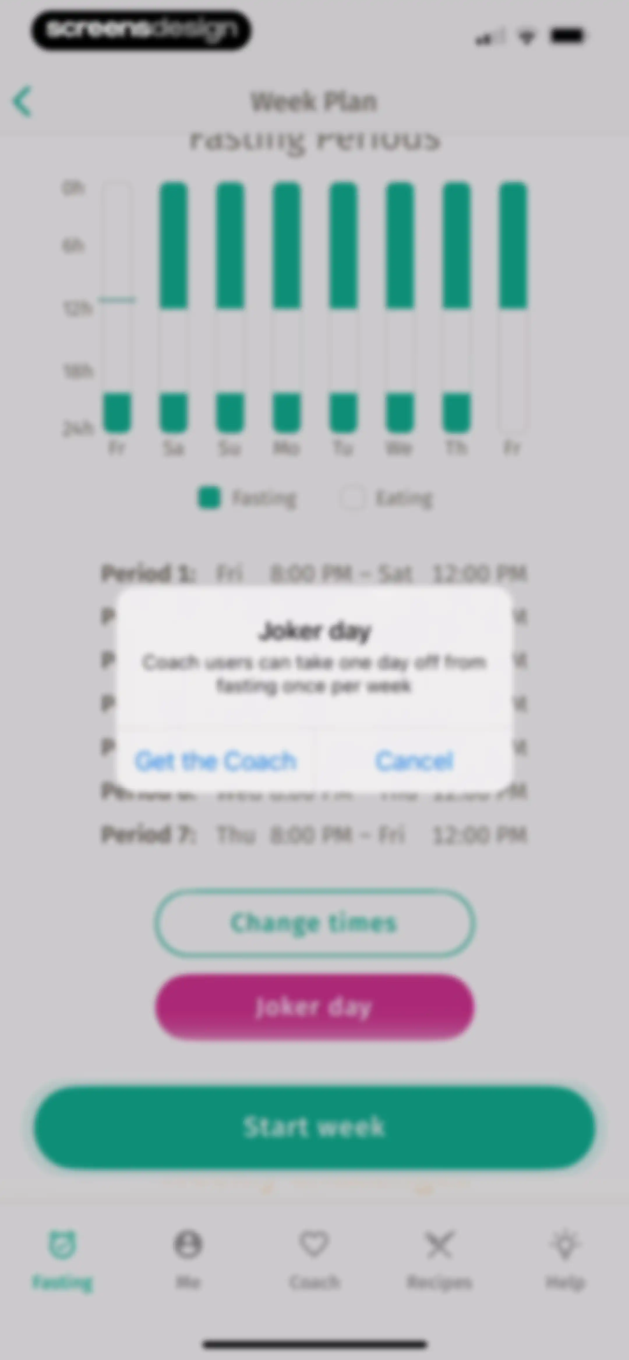BodyFast: Intermittent Fasting screen 67